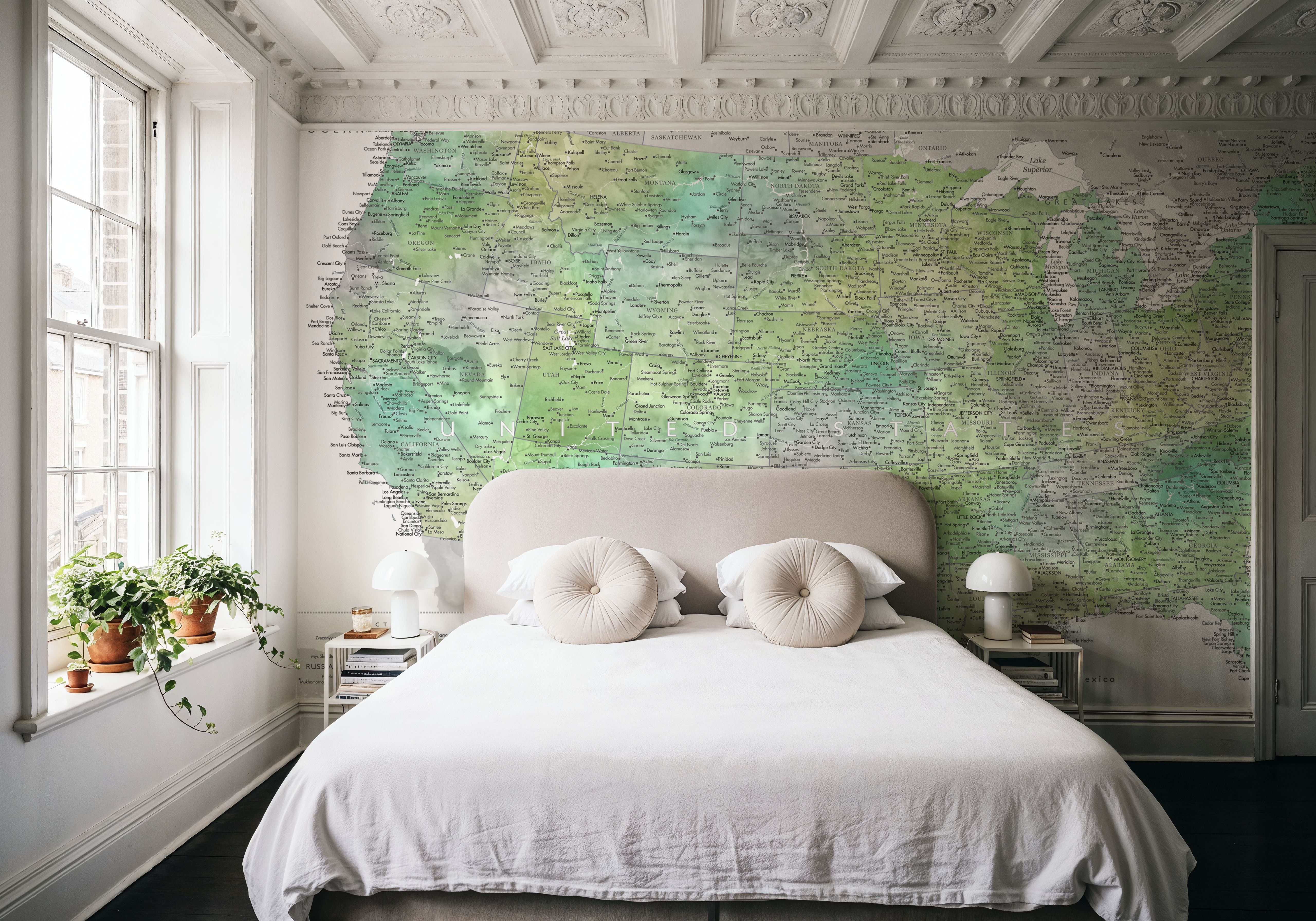 US Map Detailed - Oriole