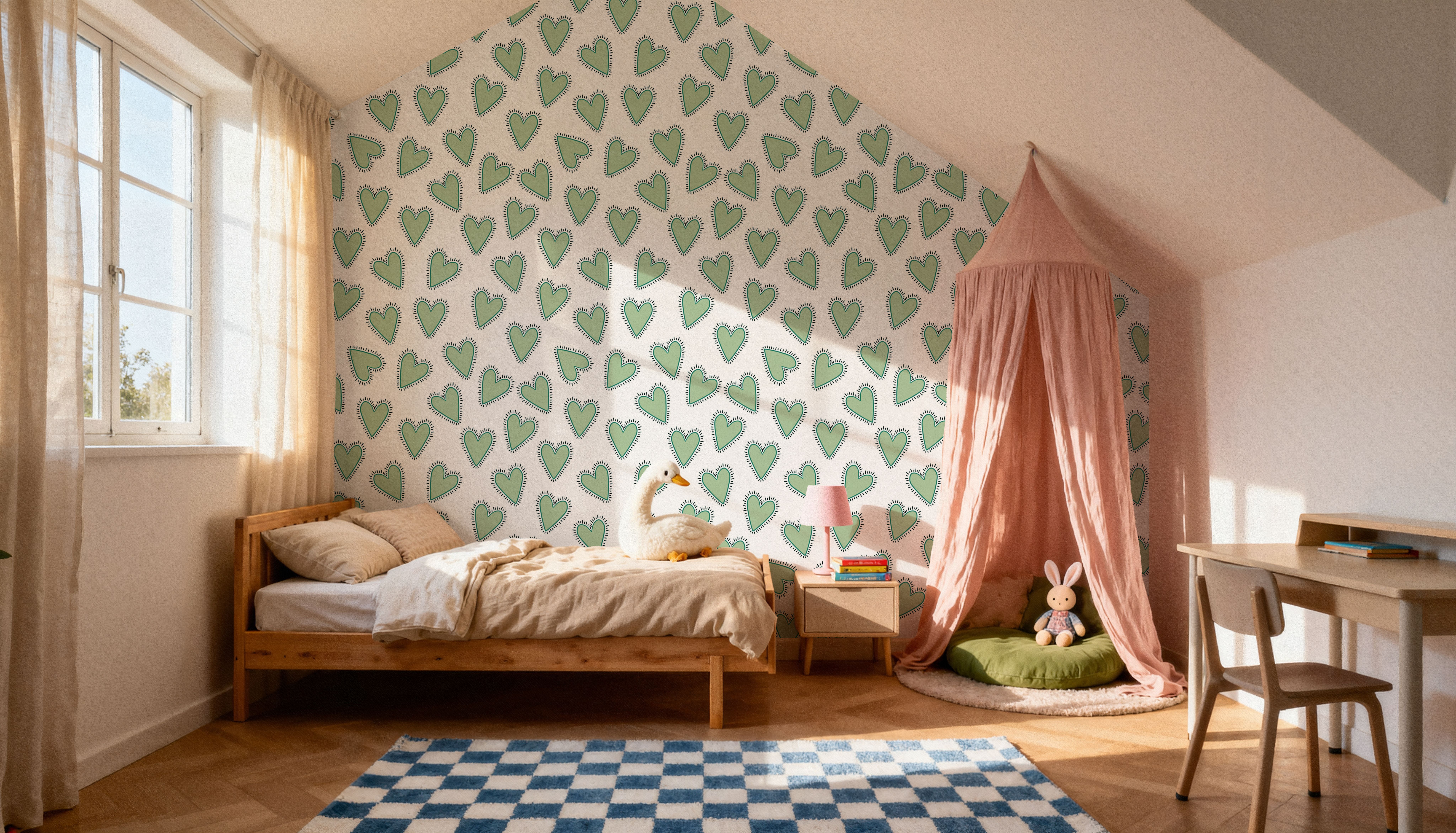 Iconic Pop Hearts, Pistachio