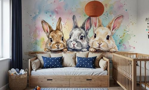 Rabbits II - Cute Baby Animals Series