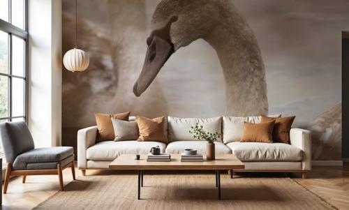 Romantic Swans