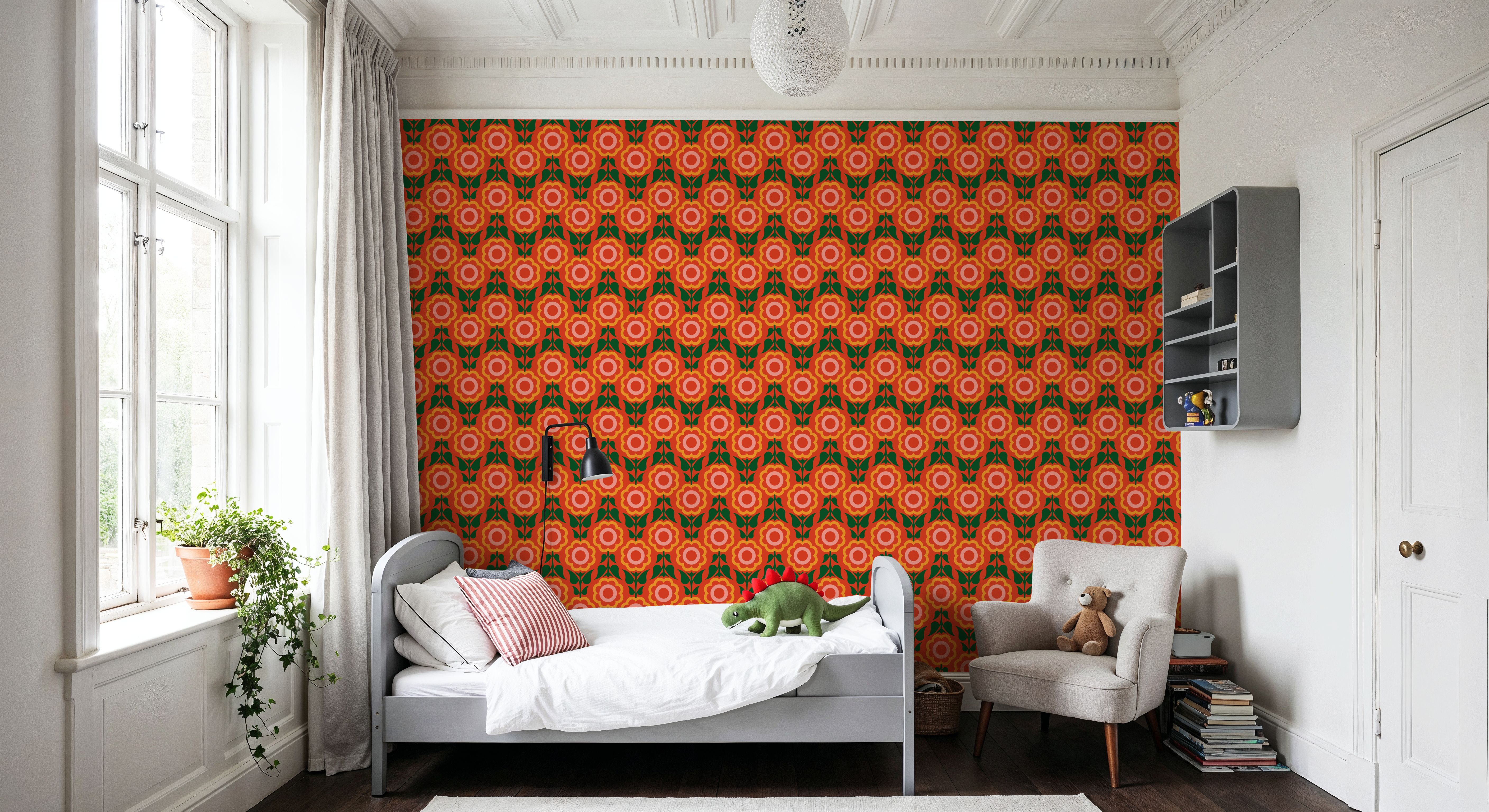 Retro Bold Blooms