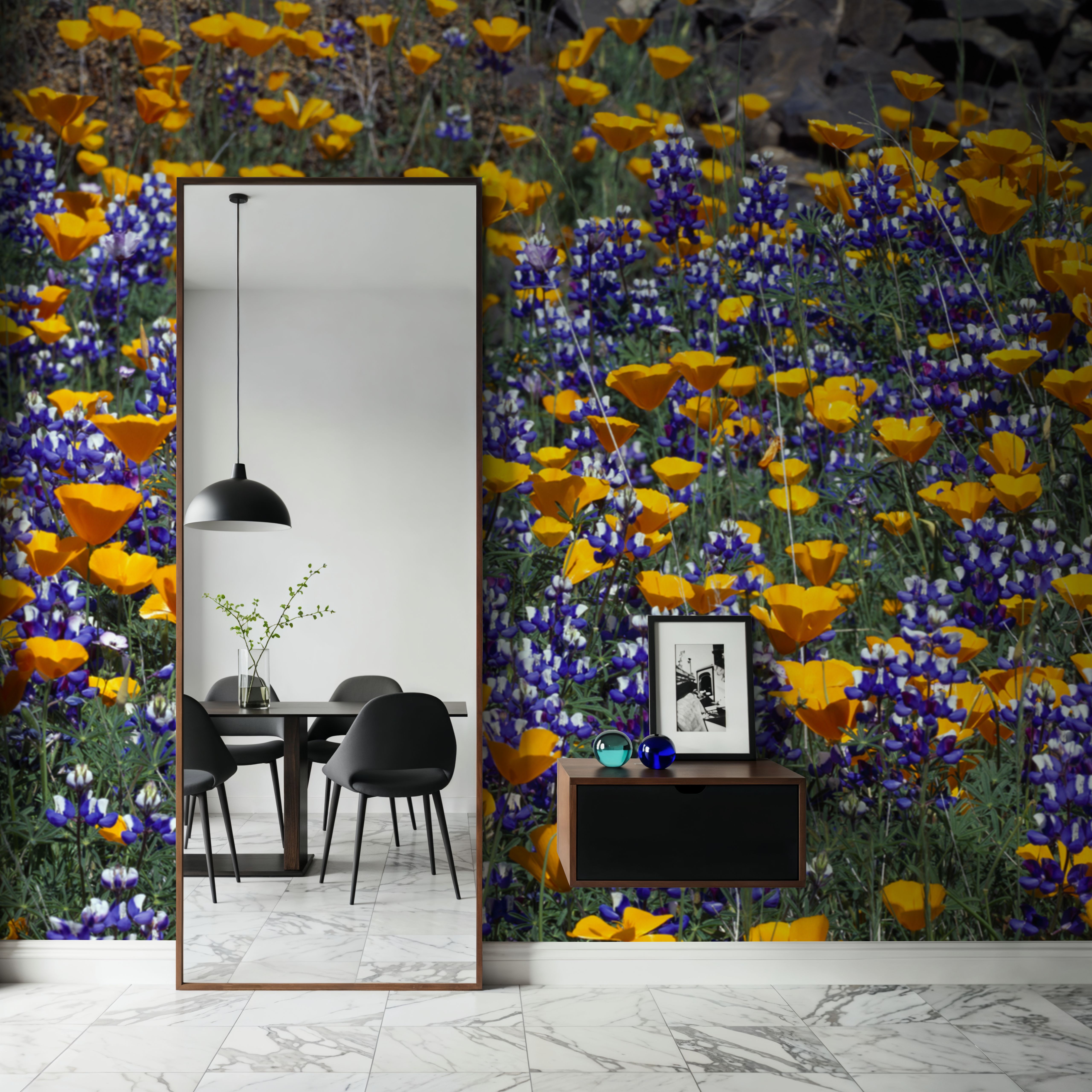 Poppy and Lupine Meadow