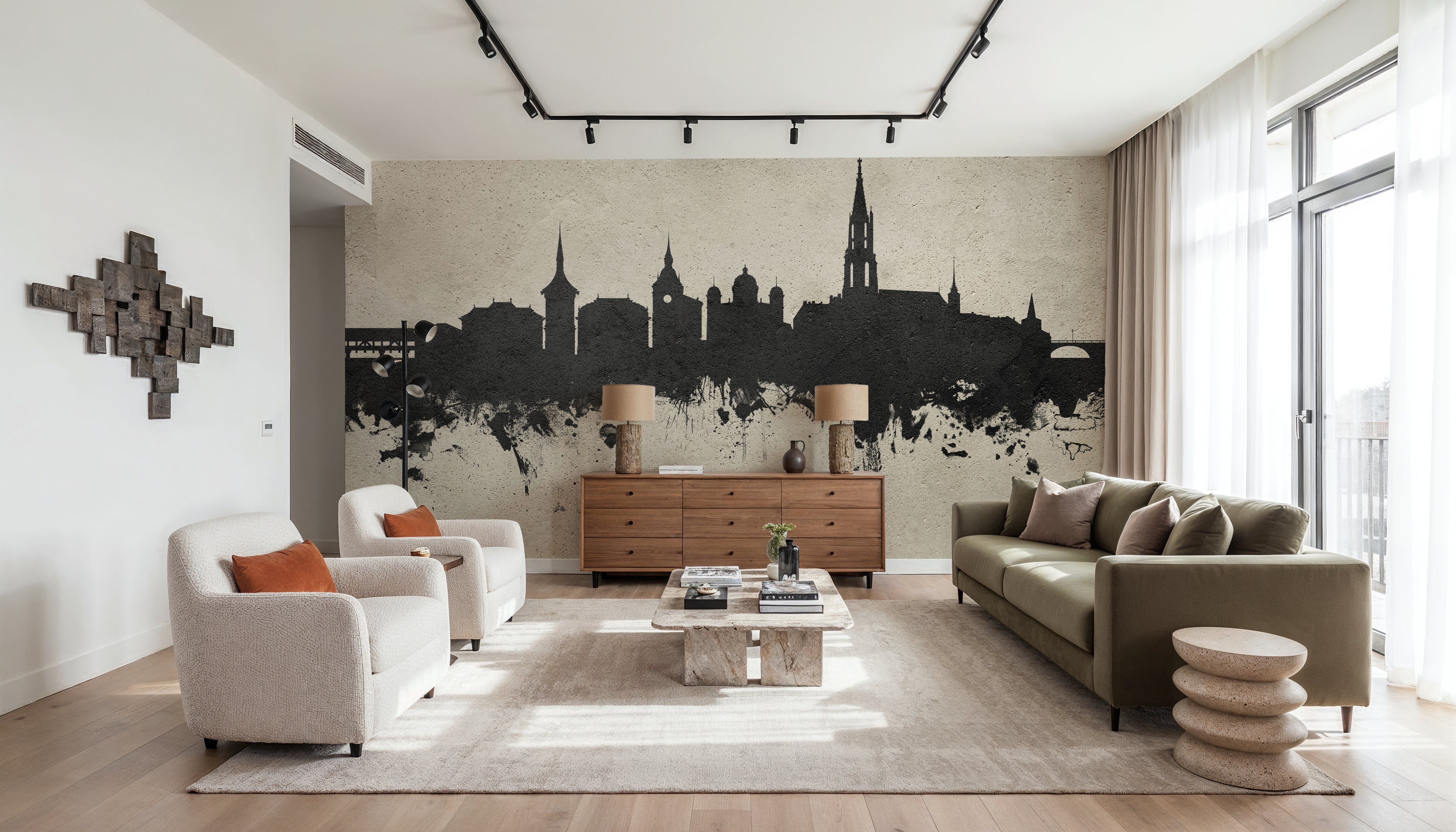 Bern Switzerland Skyline Concrete