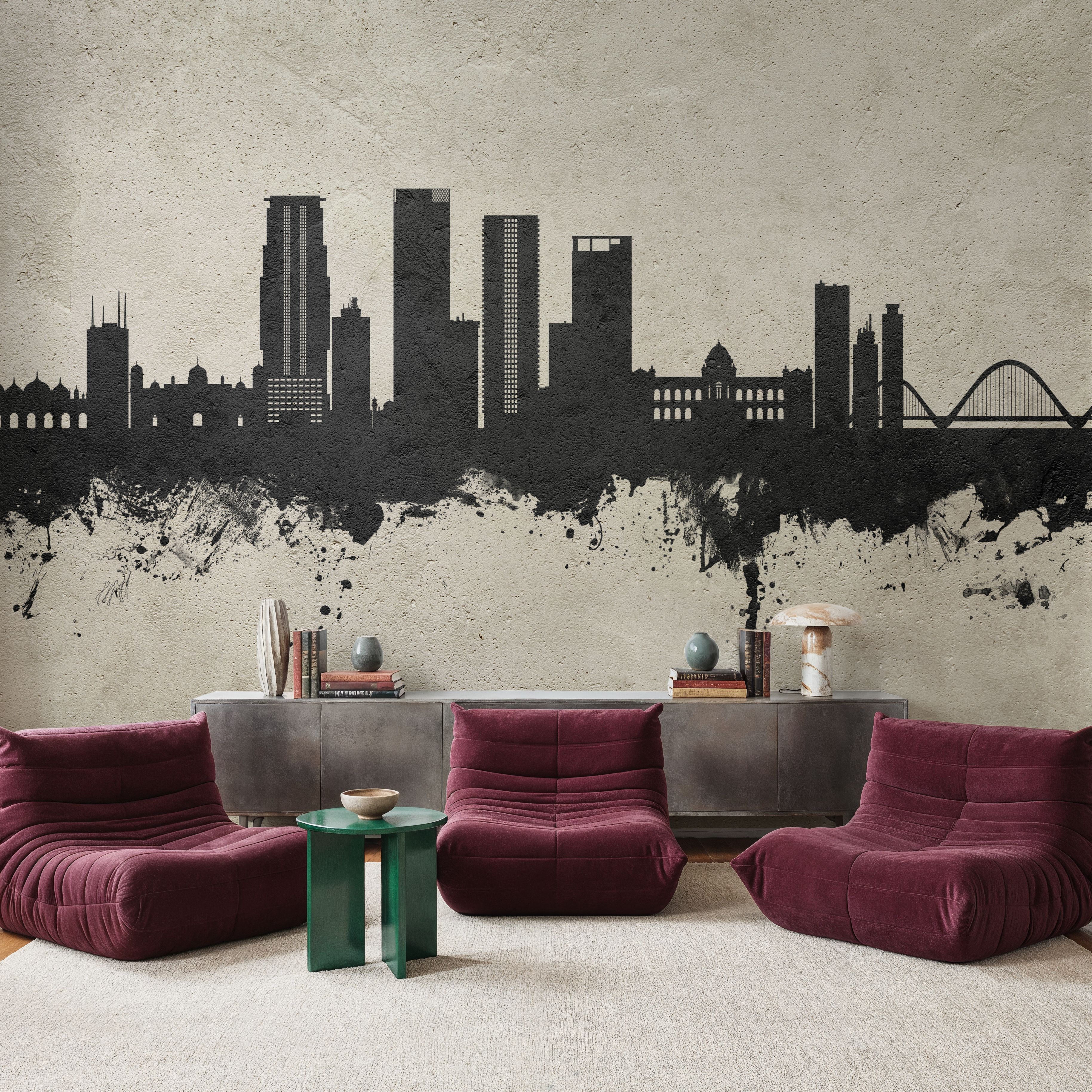 Dhaka Bangladesh Skyline Concrete