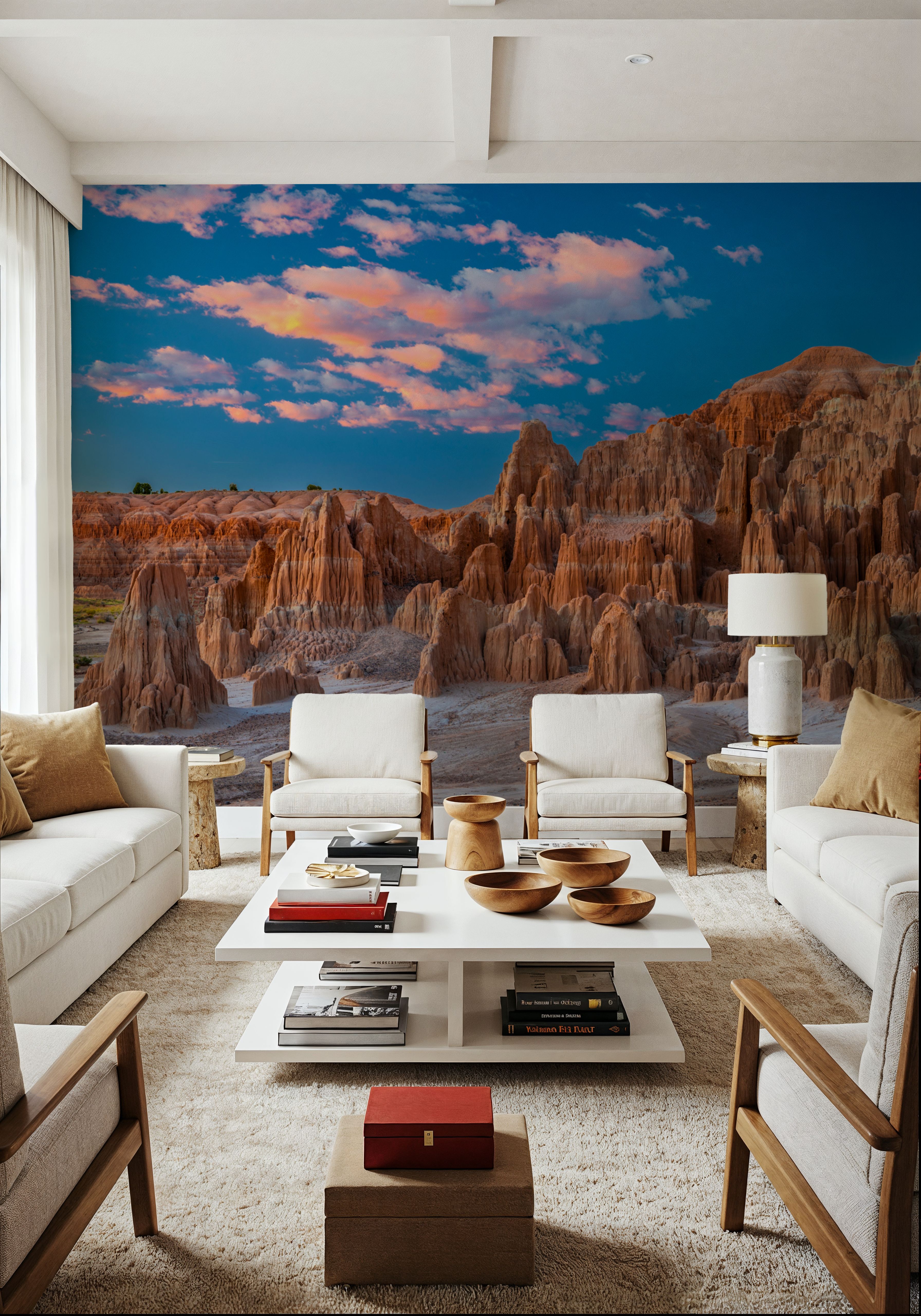 Pink Cathedral Gorge