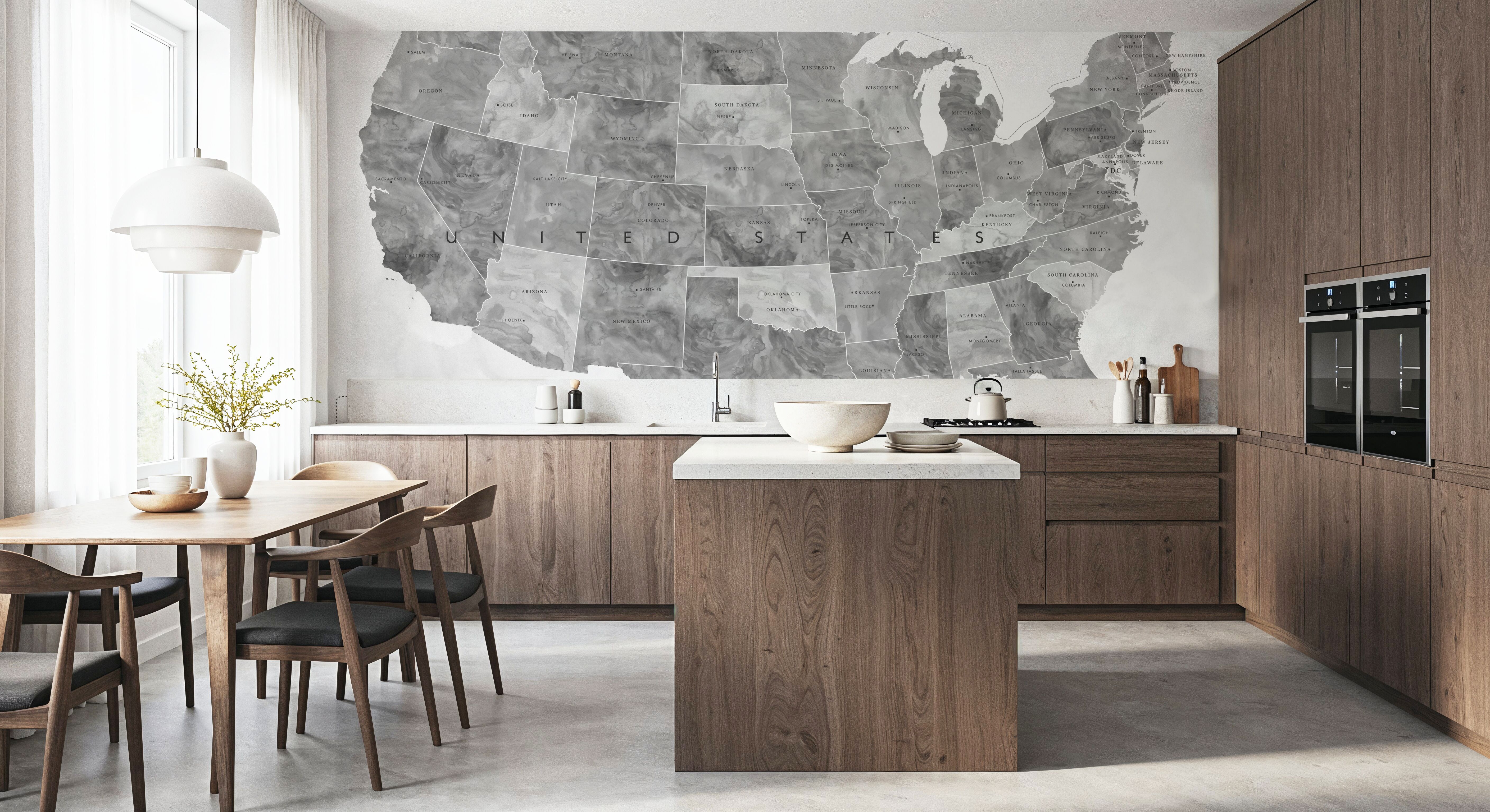 US State Map - Jimmy Wash