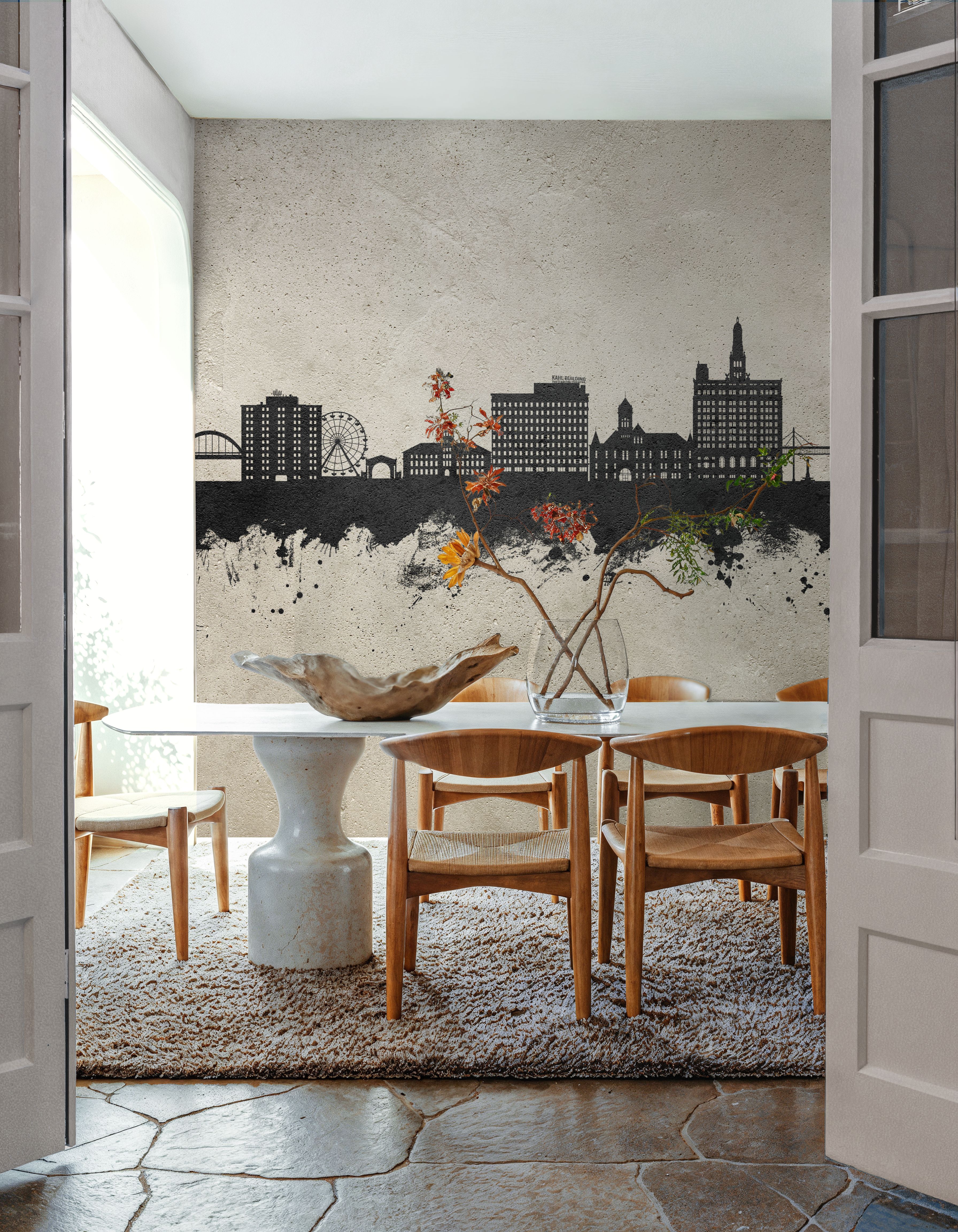Davenport Iowa Skyline Concrete