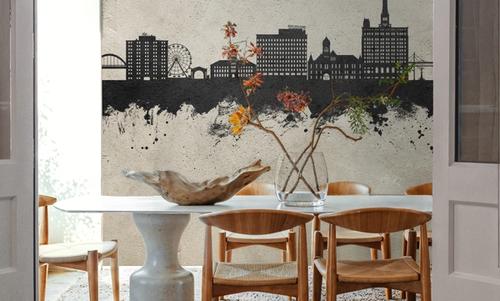 Davenport Iowa Skyline Concrete