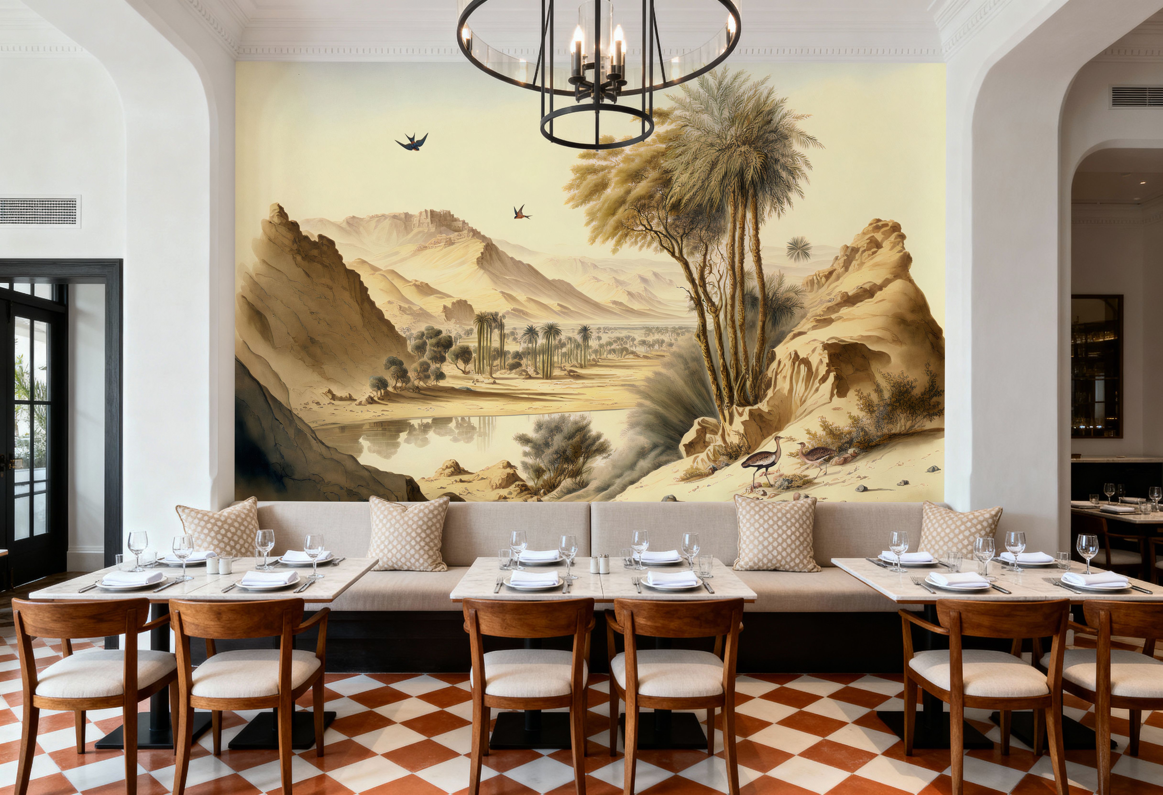 Mesopotamia, Tapeten