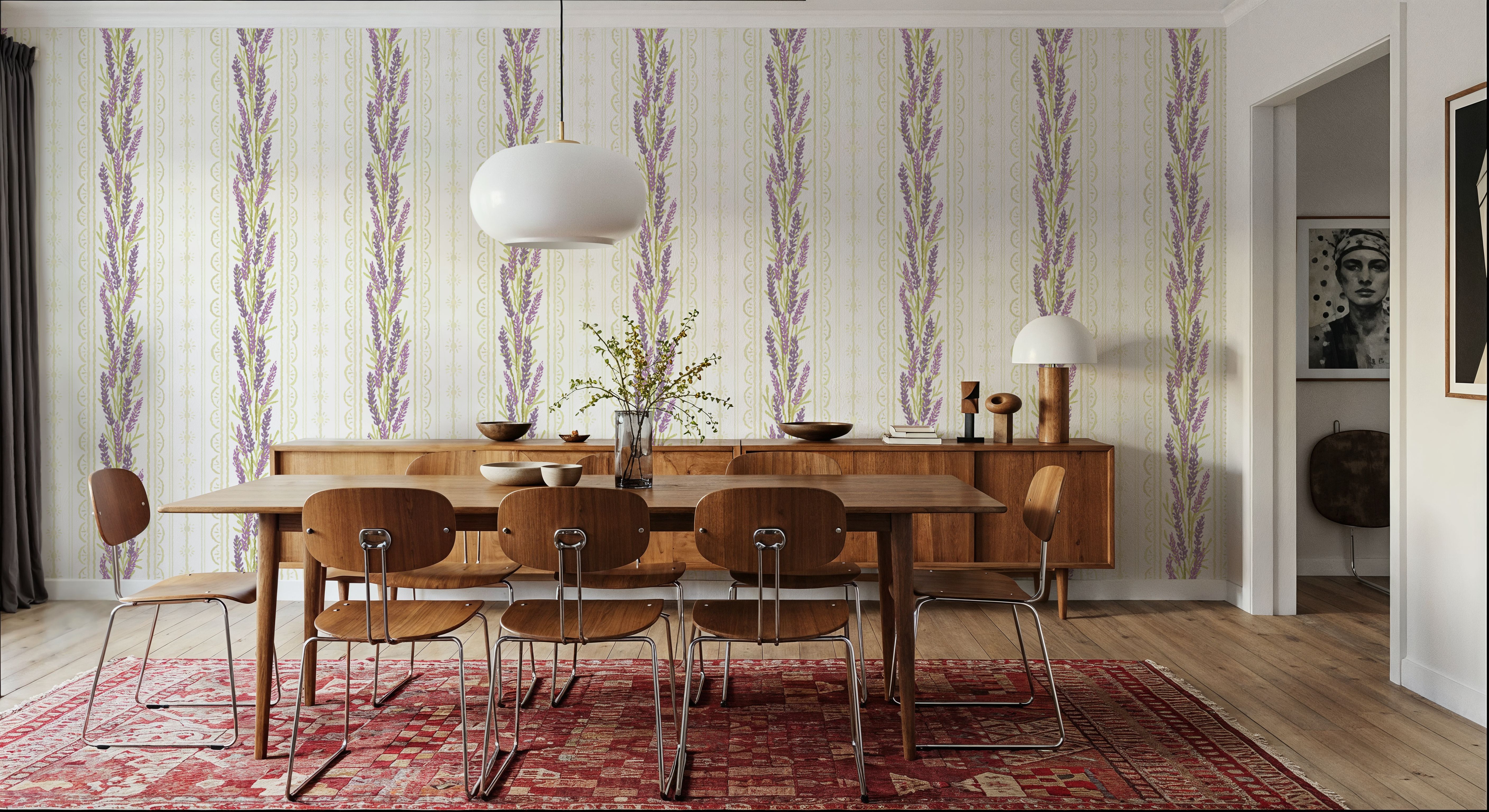 Lavender Curtain