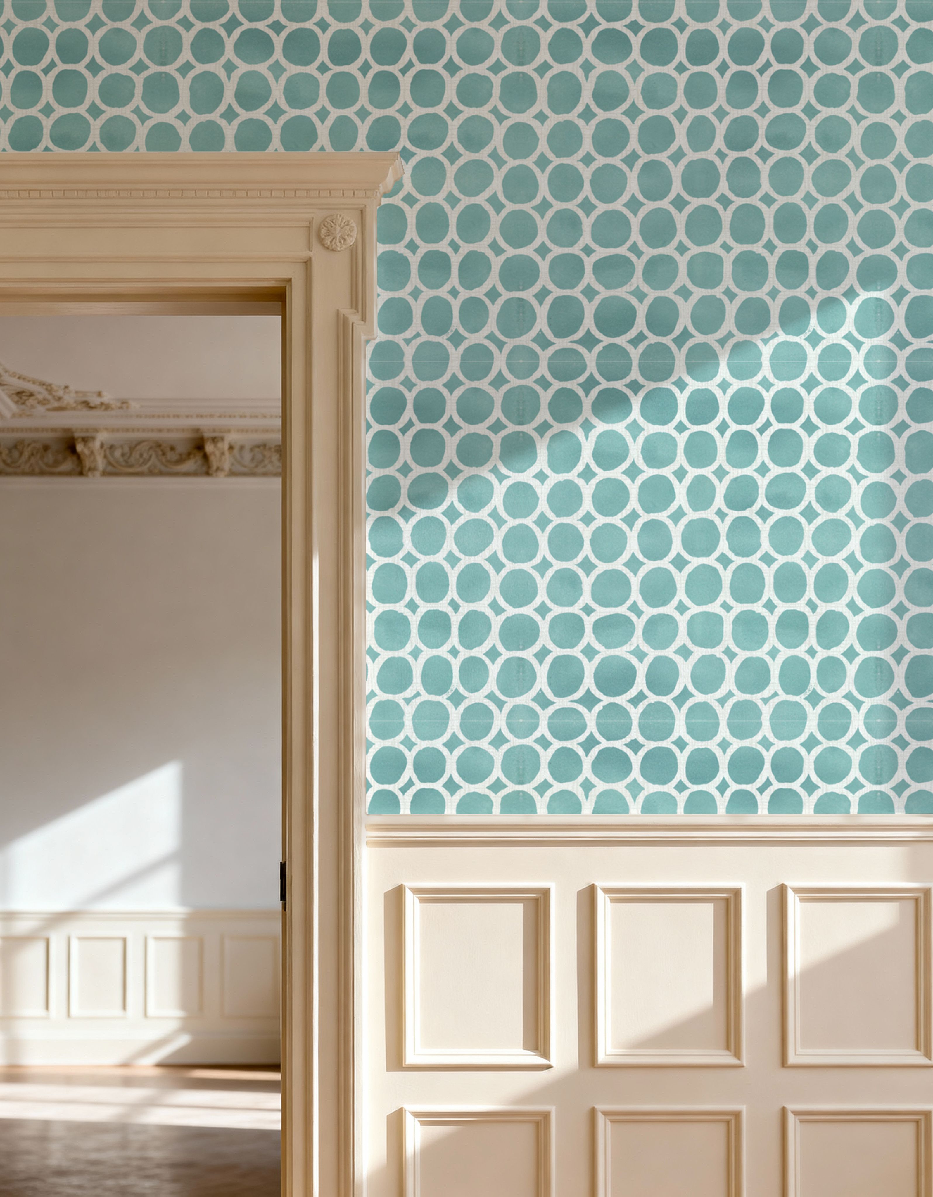 Mixed Blue Circles Inverse