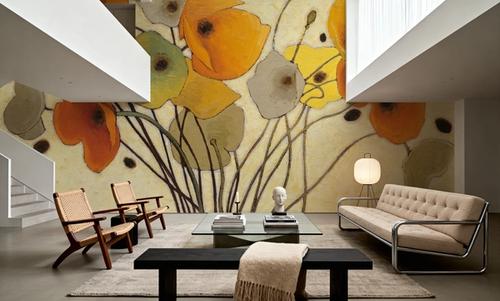 Pumpkin Poppies I