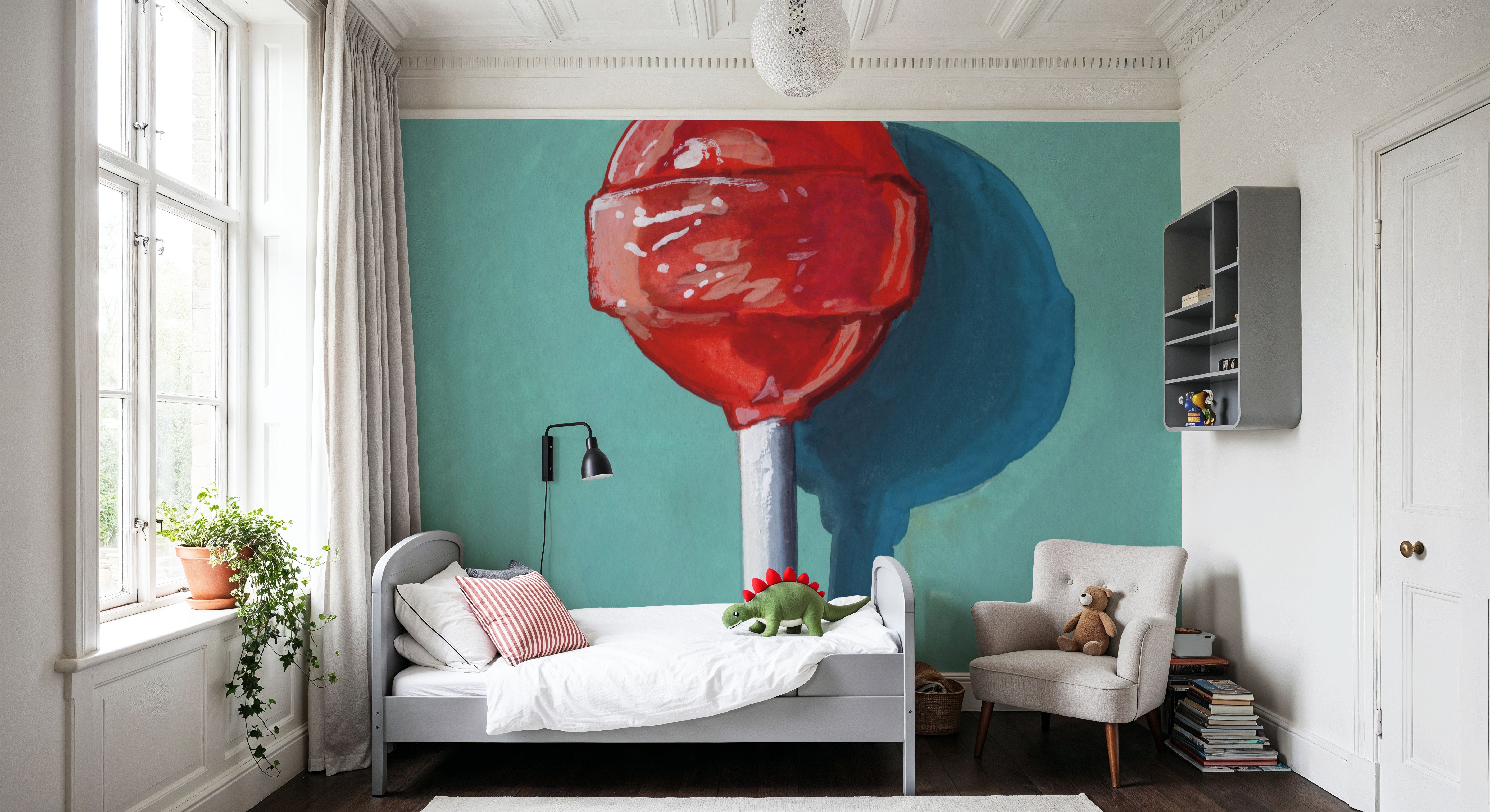 Lollipop Study II, Carte da parati