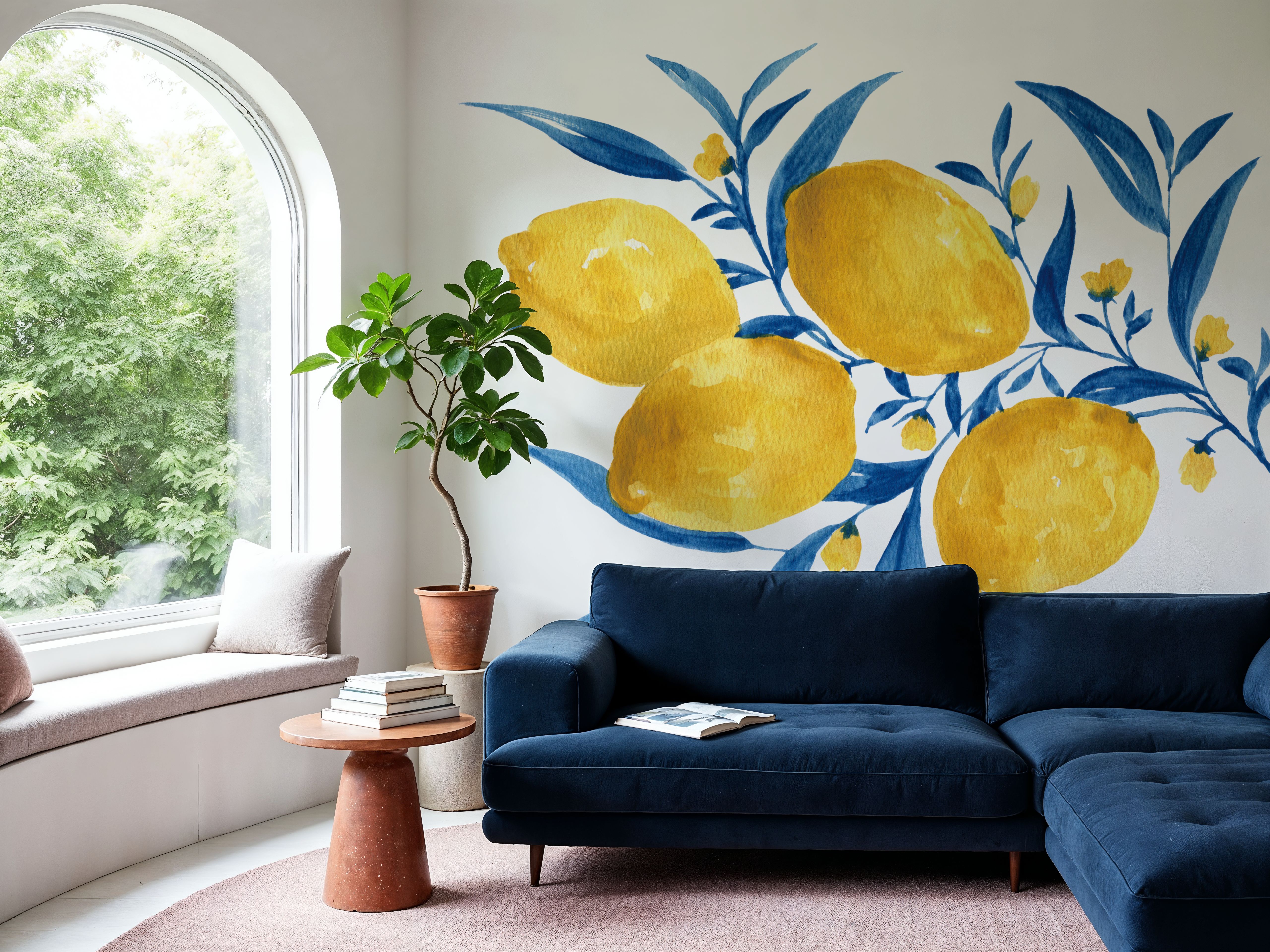 Blue Leaf Lemons I