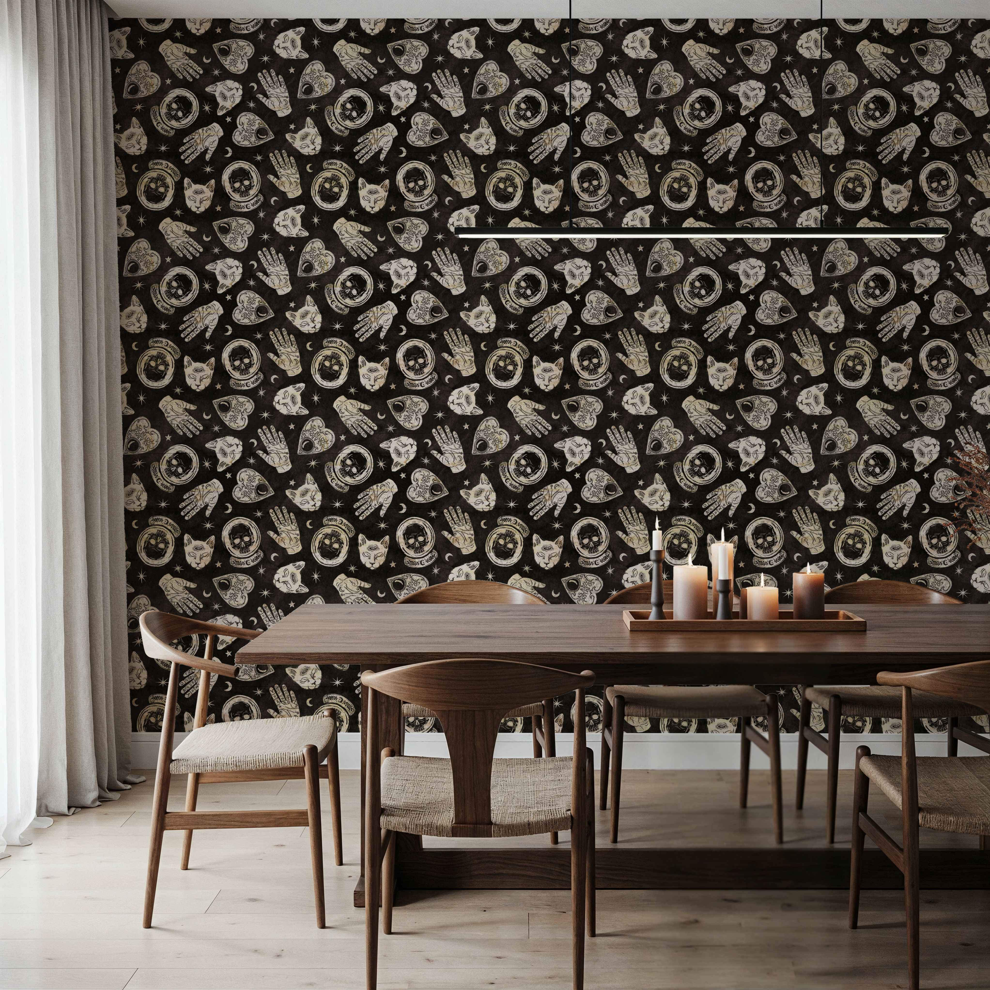 Symbolic Halloween Black