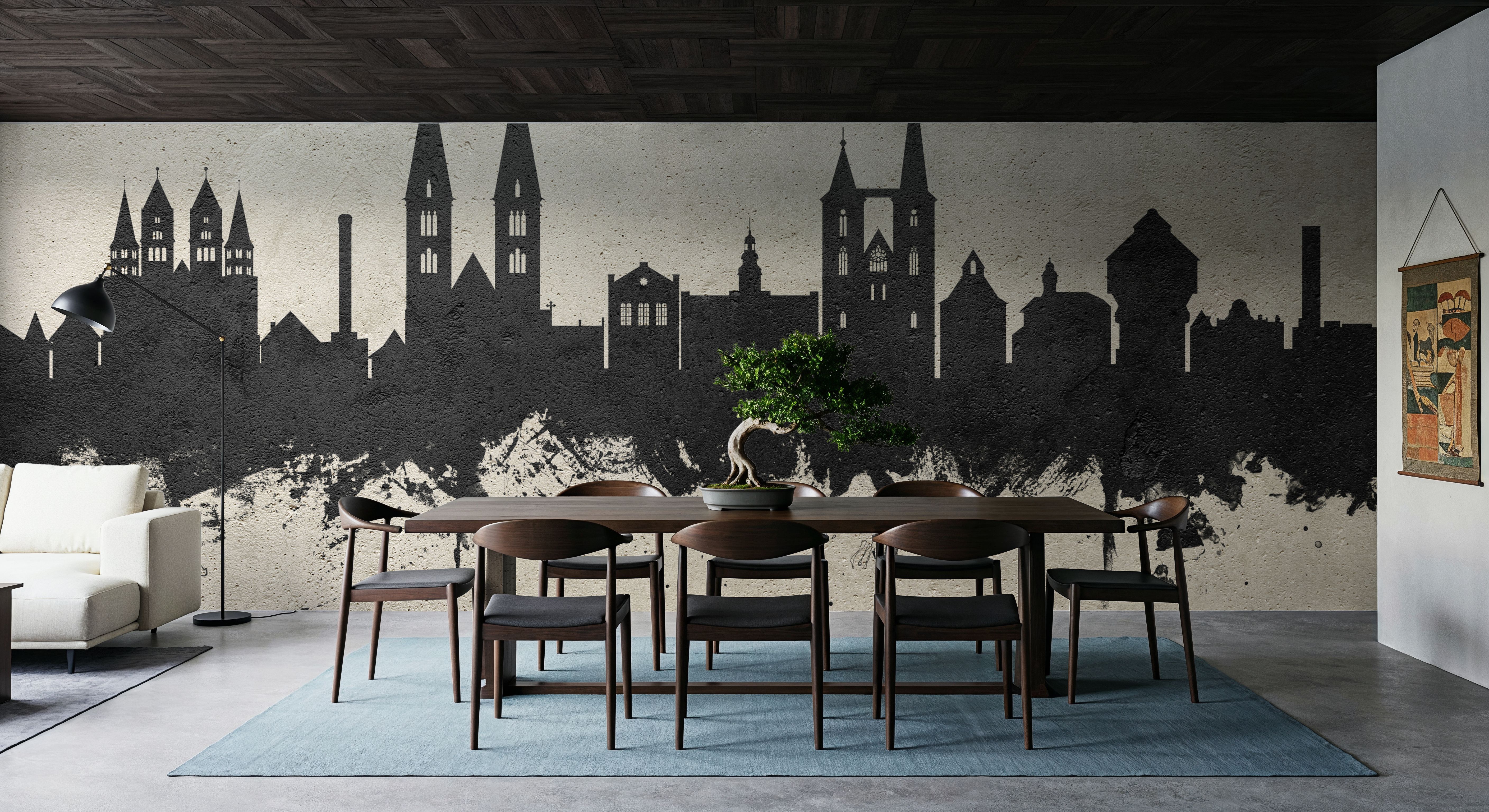 Halberstadt Germany Skyline Concrete