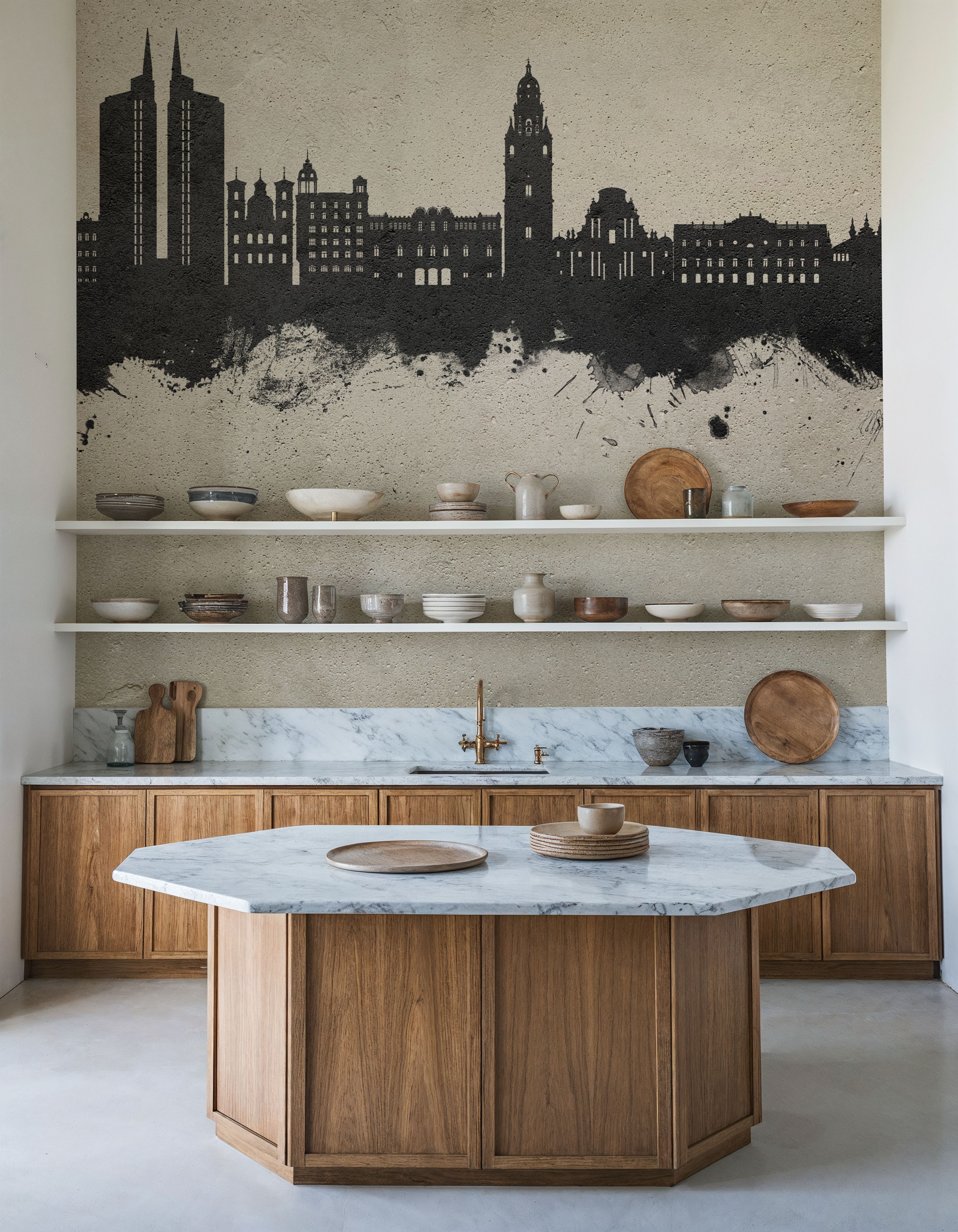 Murcia Spain Skyline Concrete