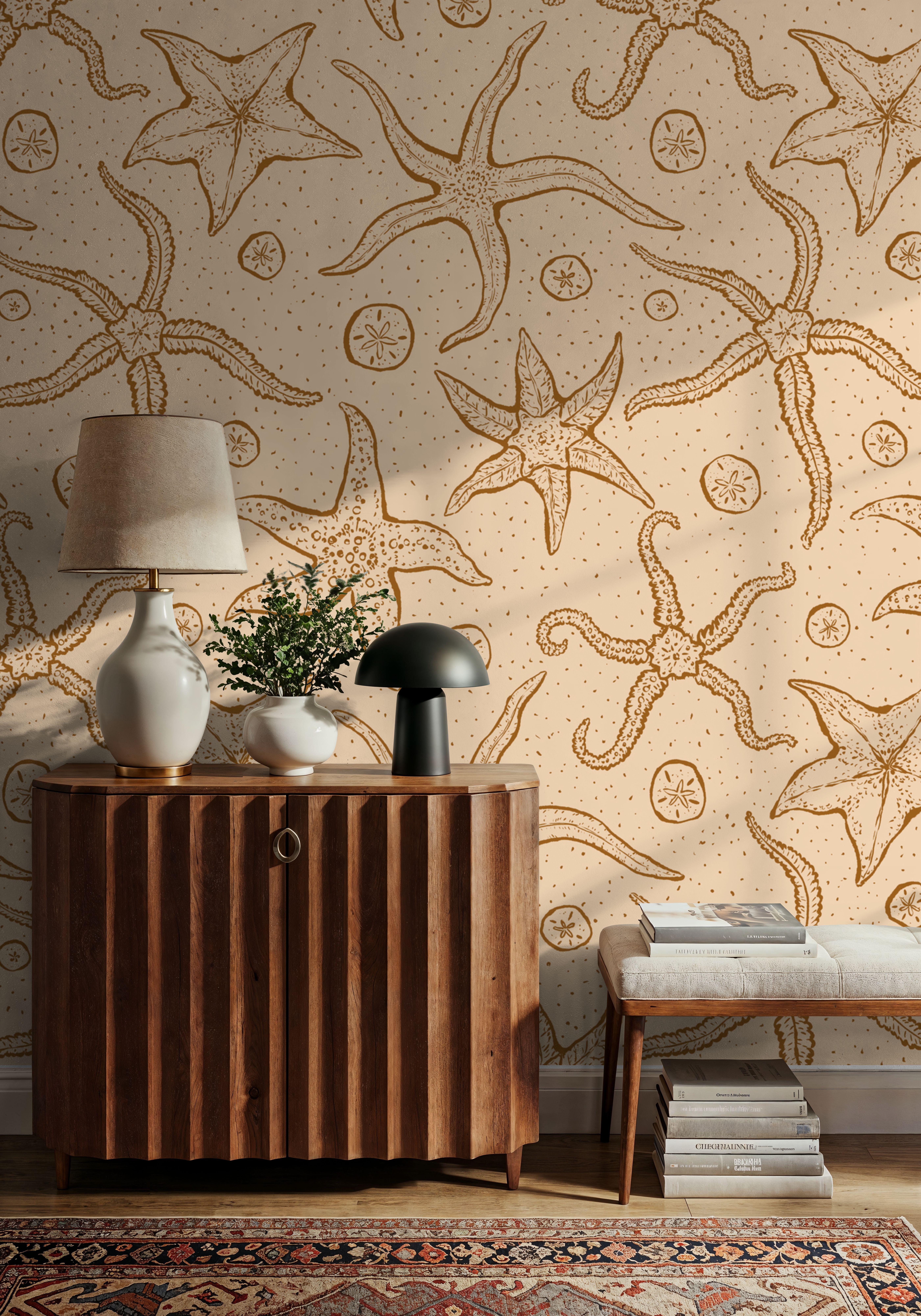 Echinoderms, Warm Beige