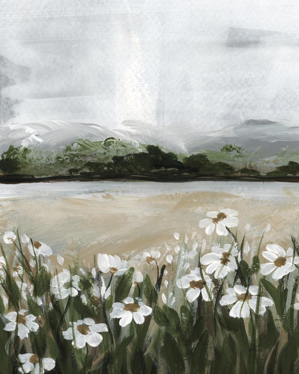 Wildflowers Among the Landscape