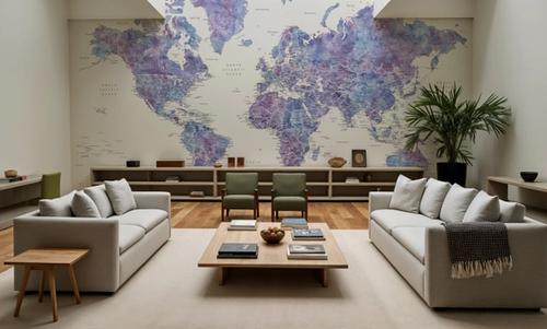 World Map Cities - Raul