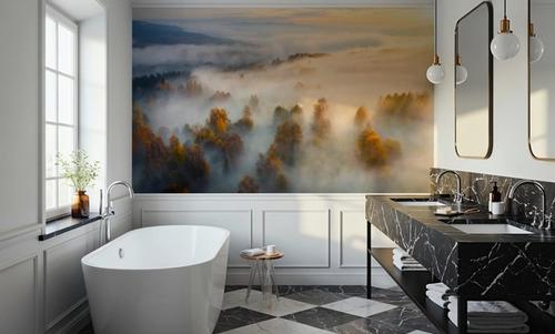 Foggy Birch Dream