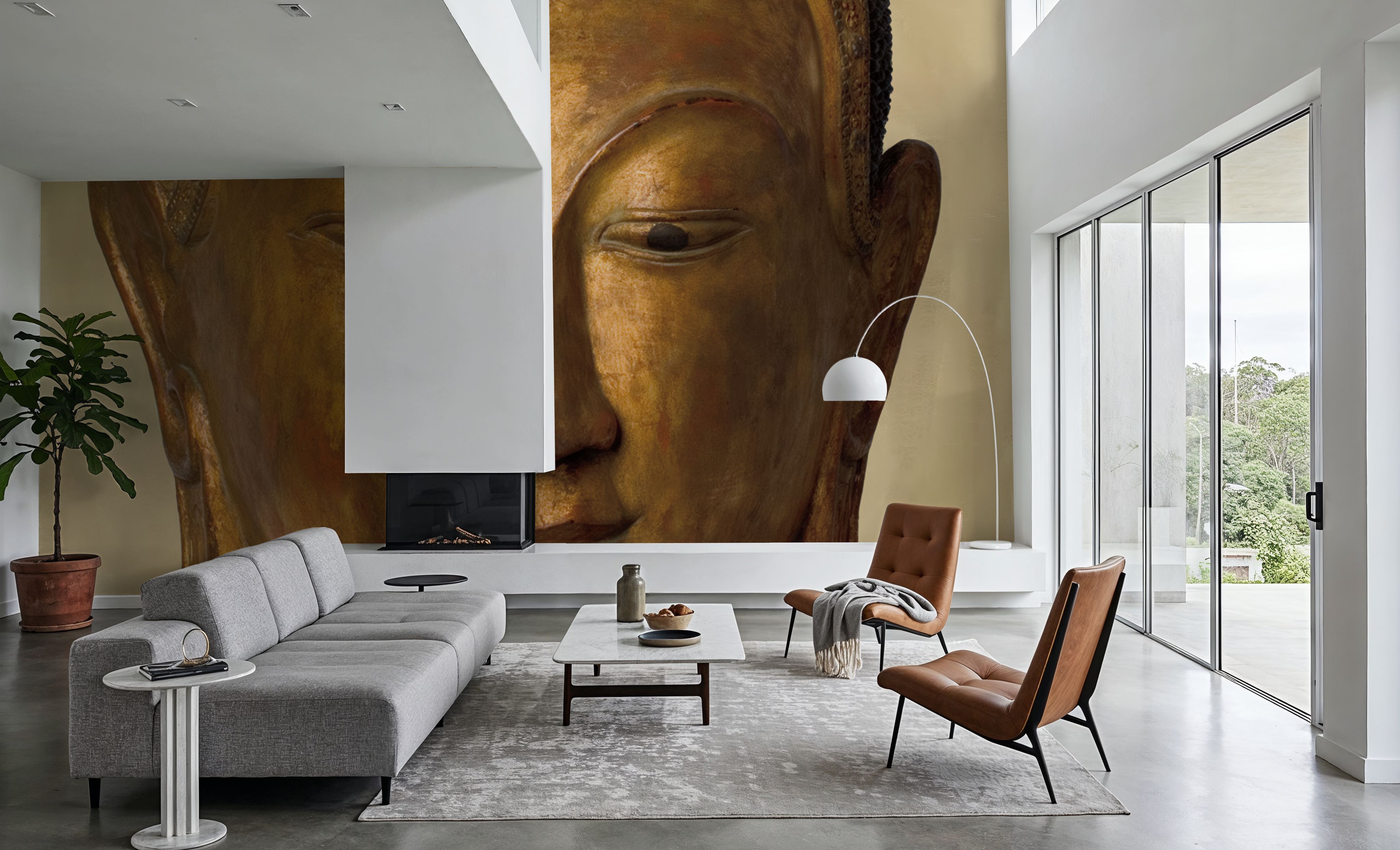 Golden Buddha, Wallpaper