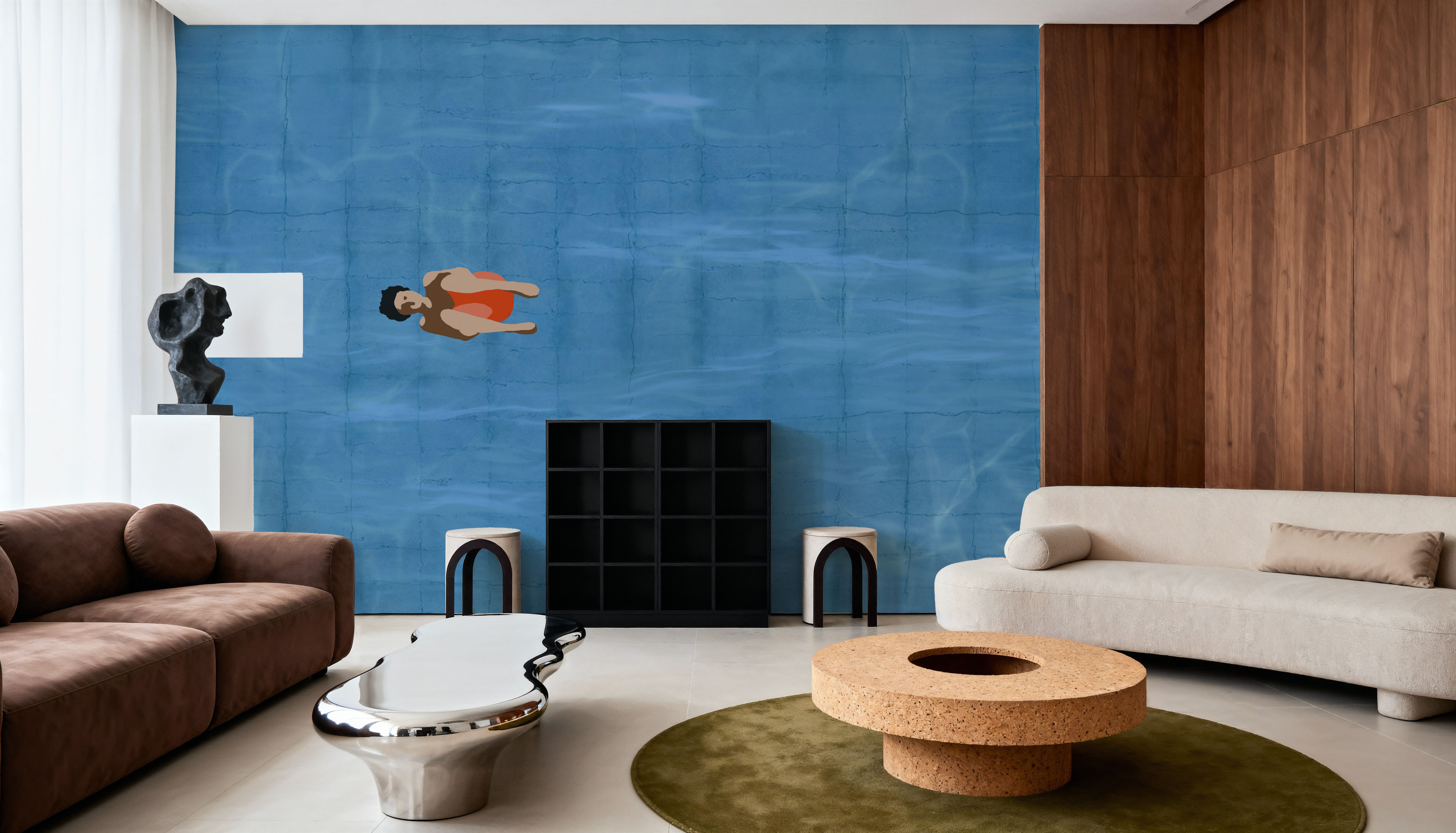 Pool Fun II, Wallpaper