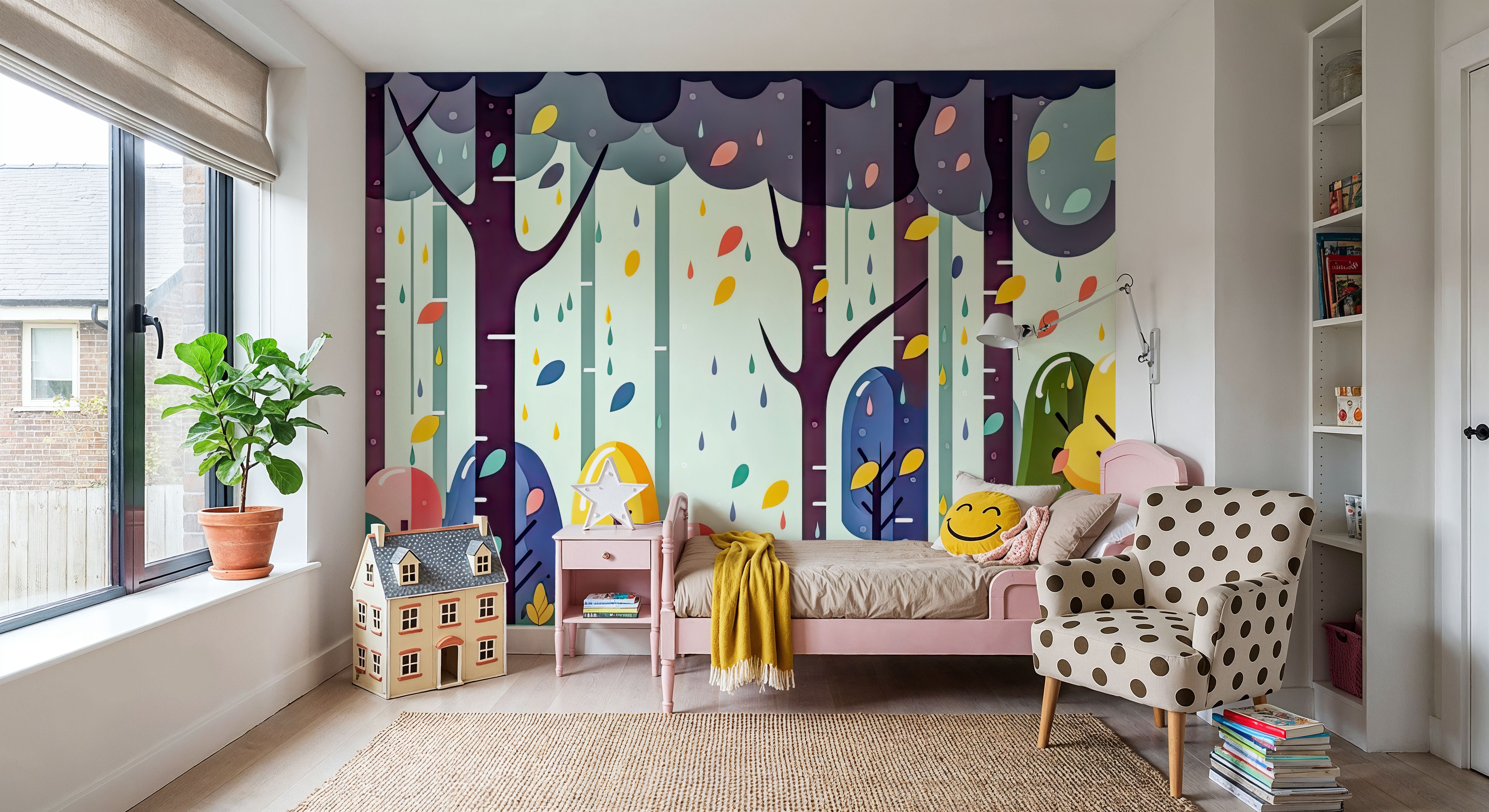 Fantasy Forest Winter, Wallpaper