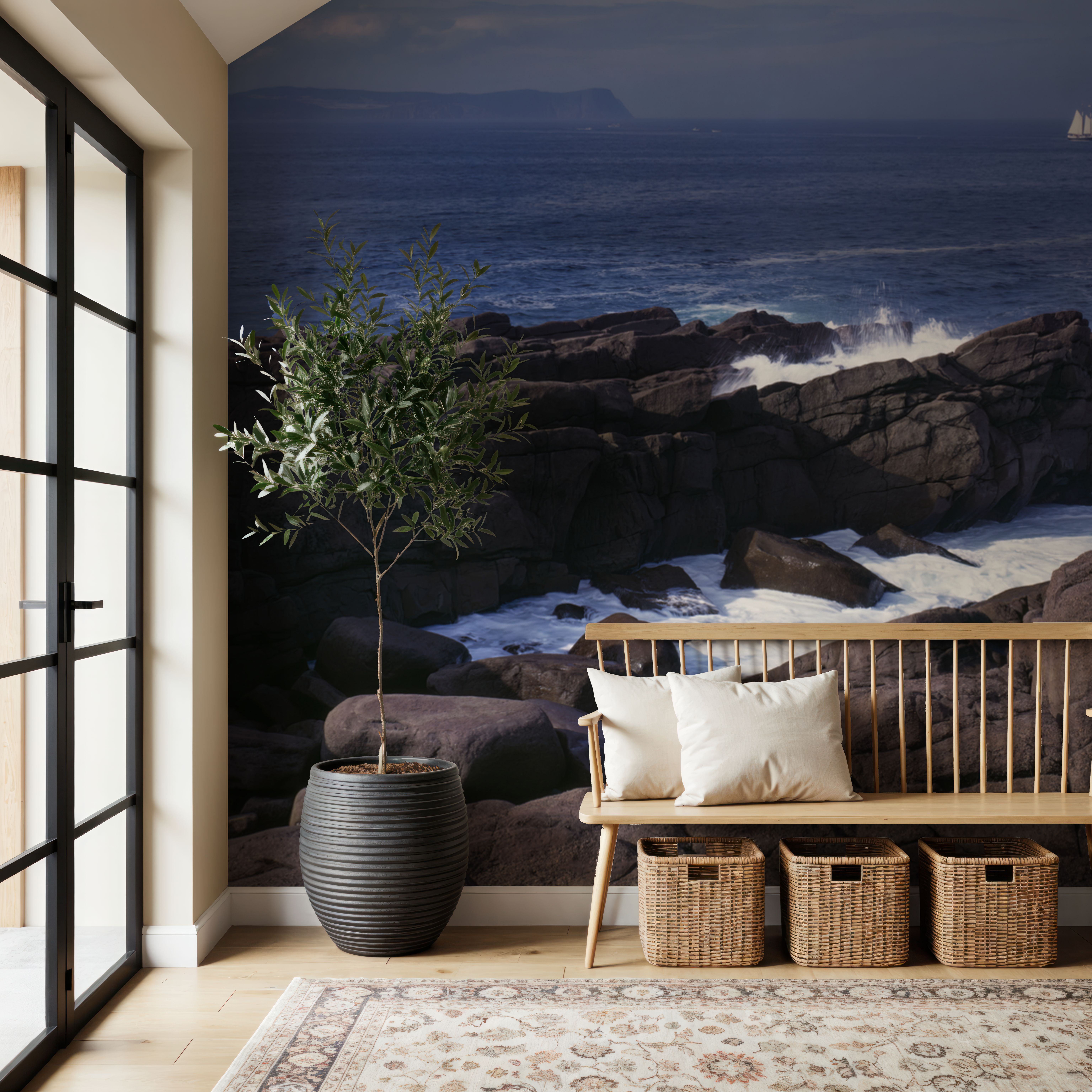 Sailing the Rugged Coast