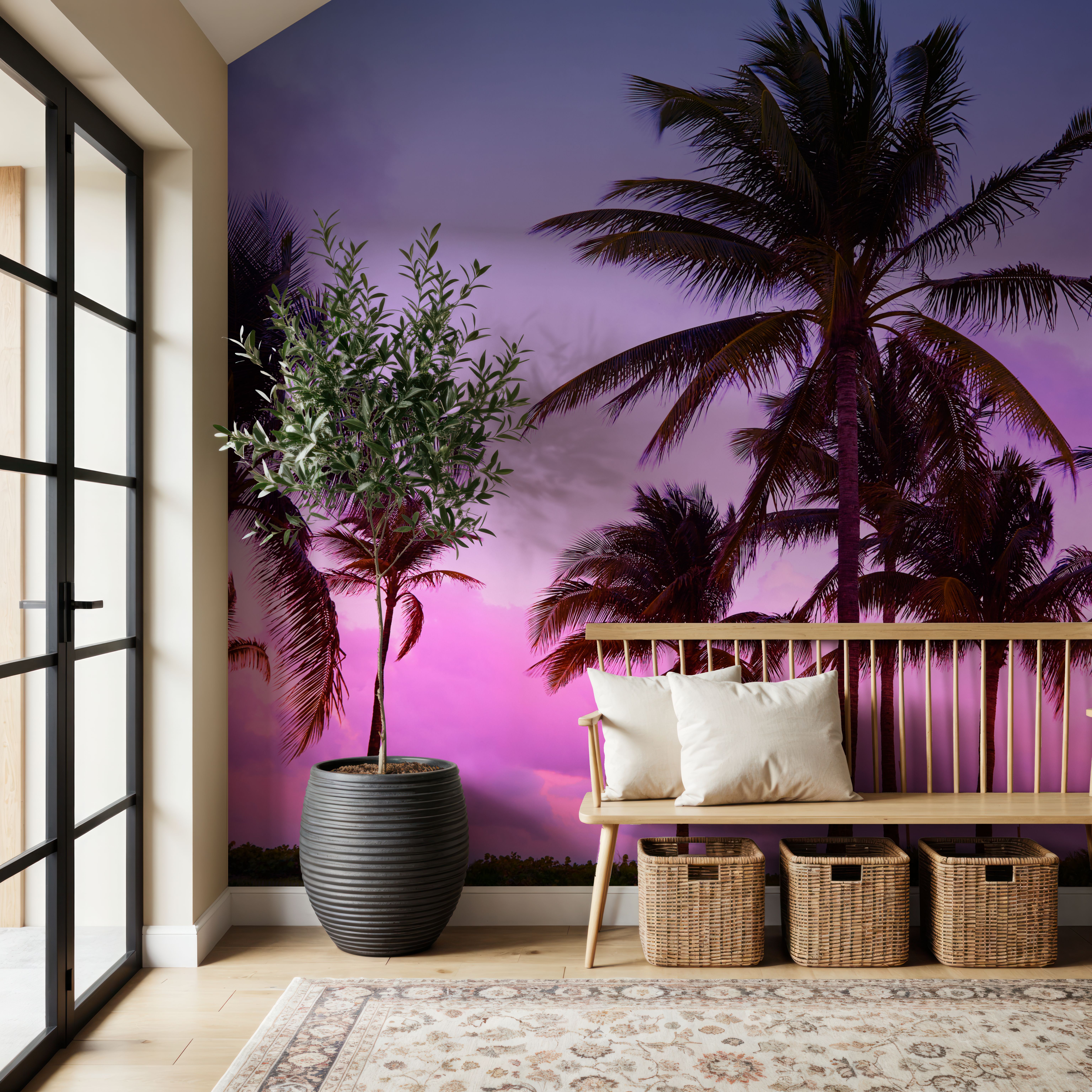 Palm Trees in Miami South Beach