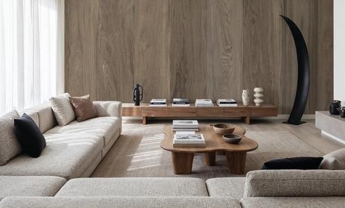 Grain Clad, Weathered Oak