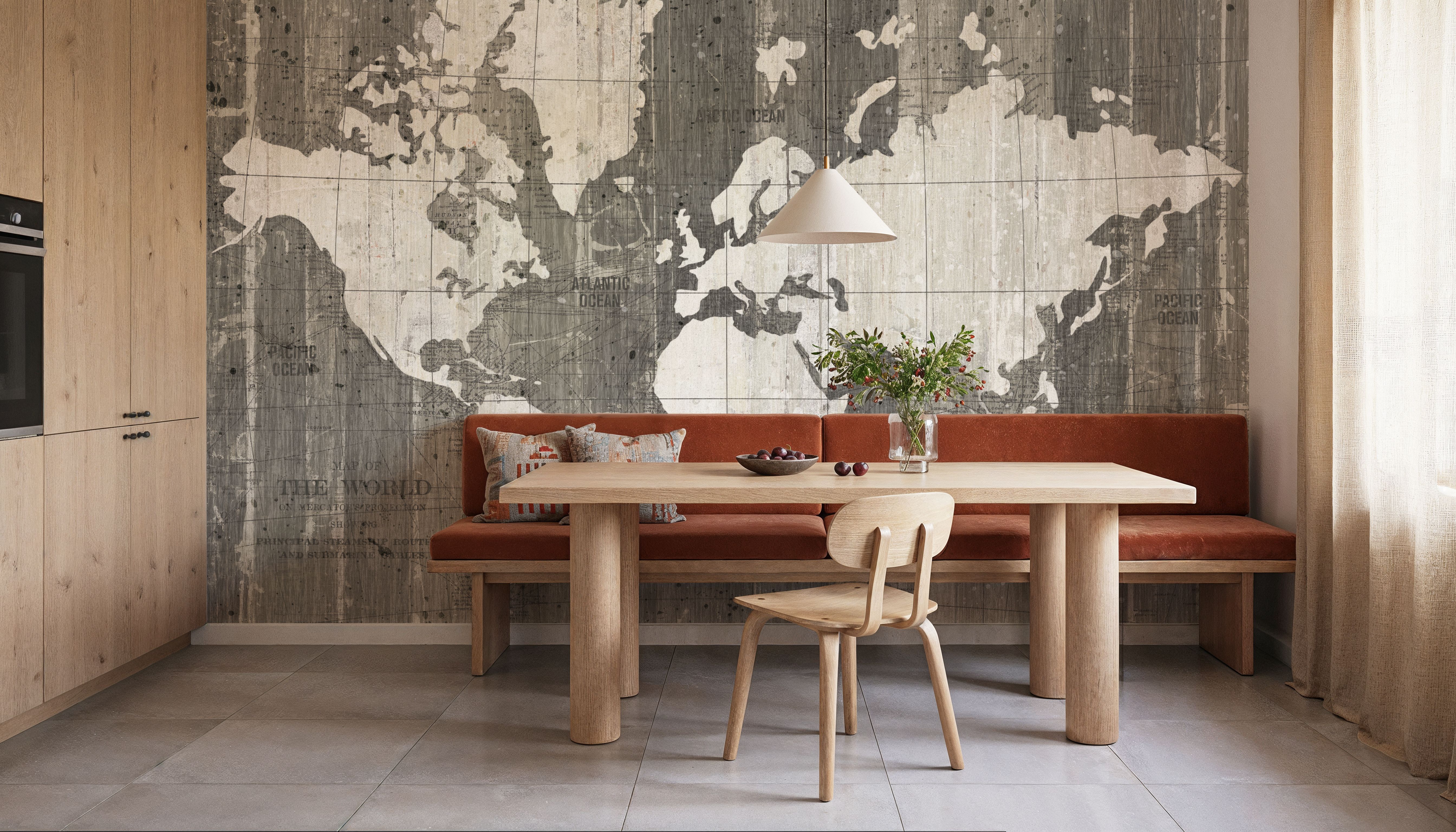 Old World Map Neutral