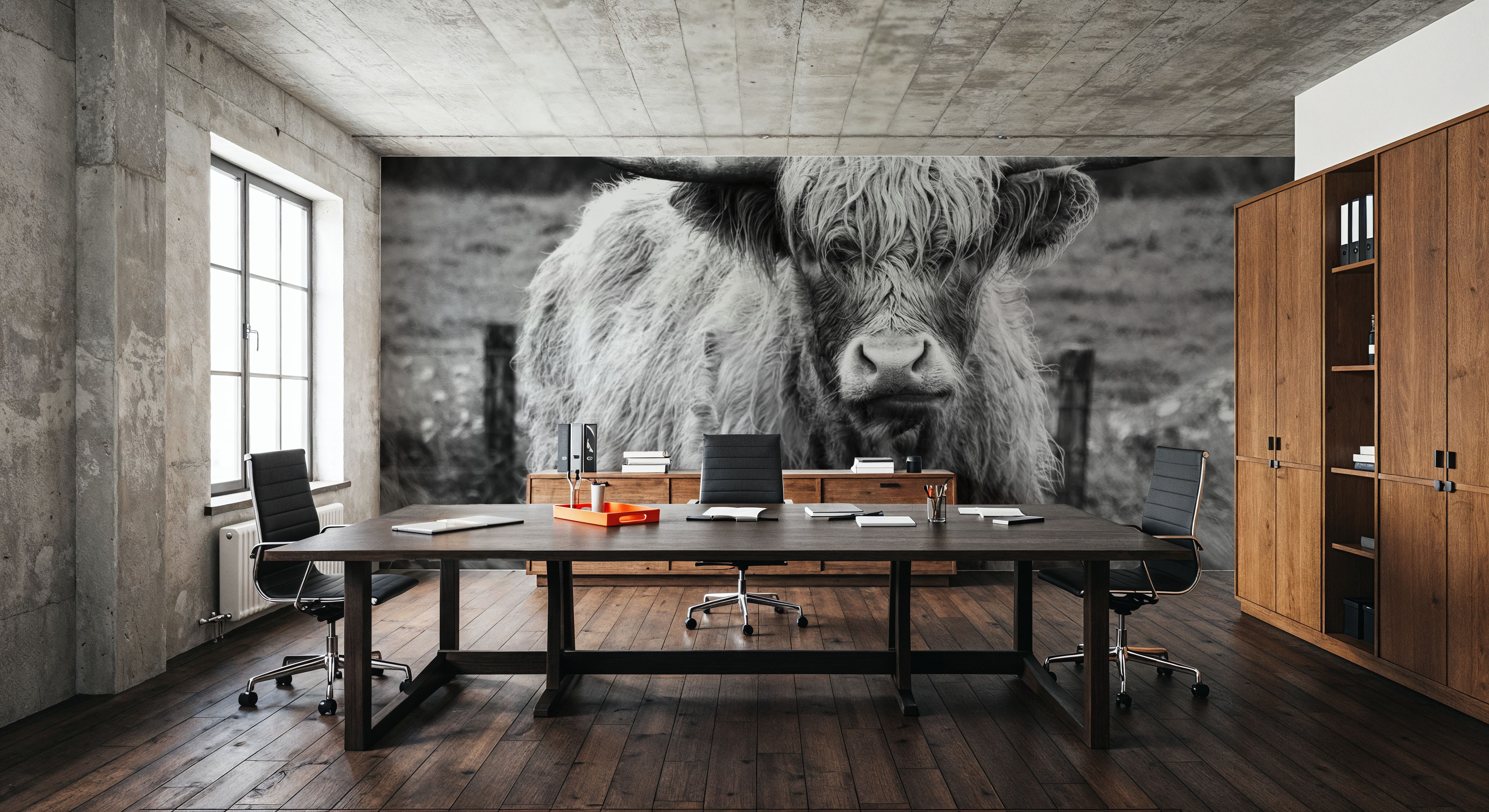 Happy Highland Portrait, Wallpaper