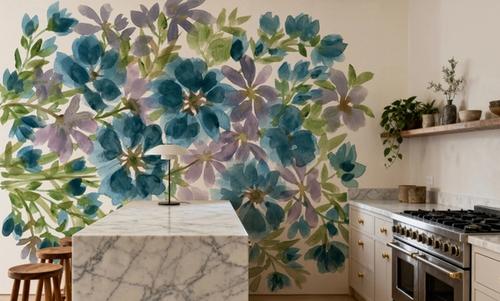 Blue Blooms