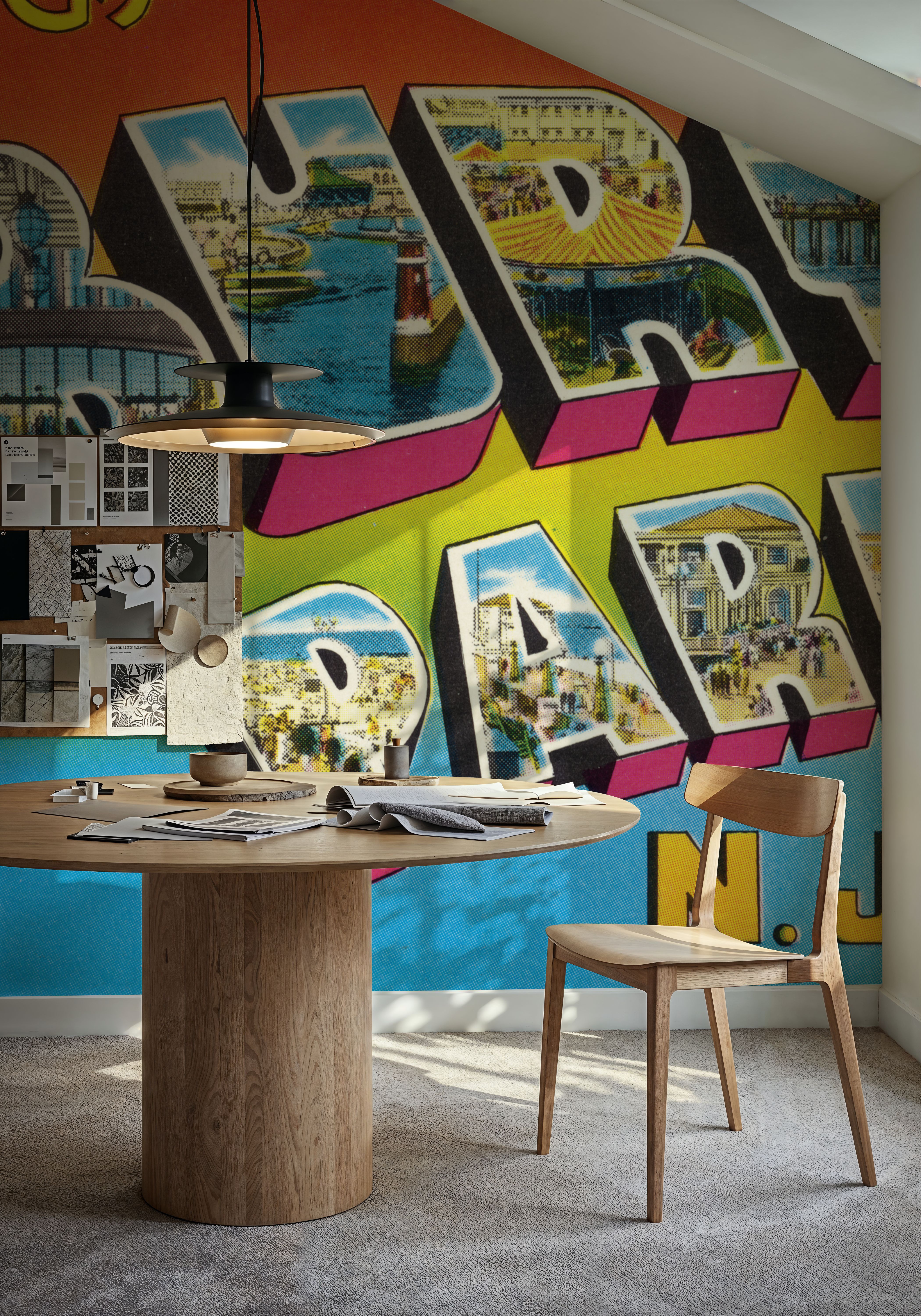 Greetings from Asbury Park - Screenprint Postcard