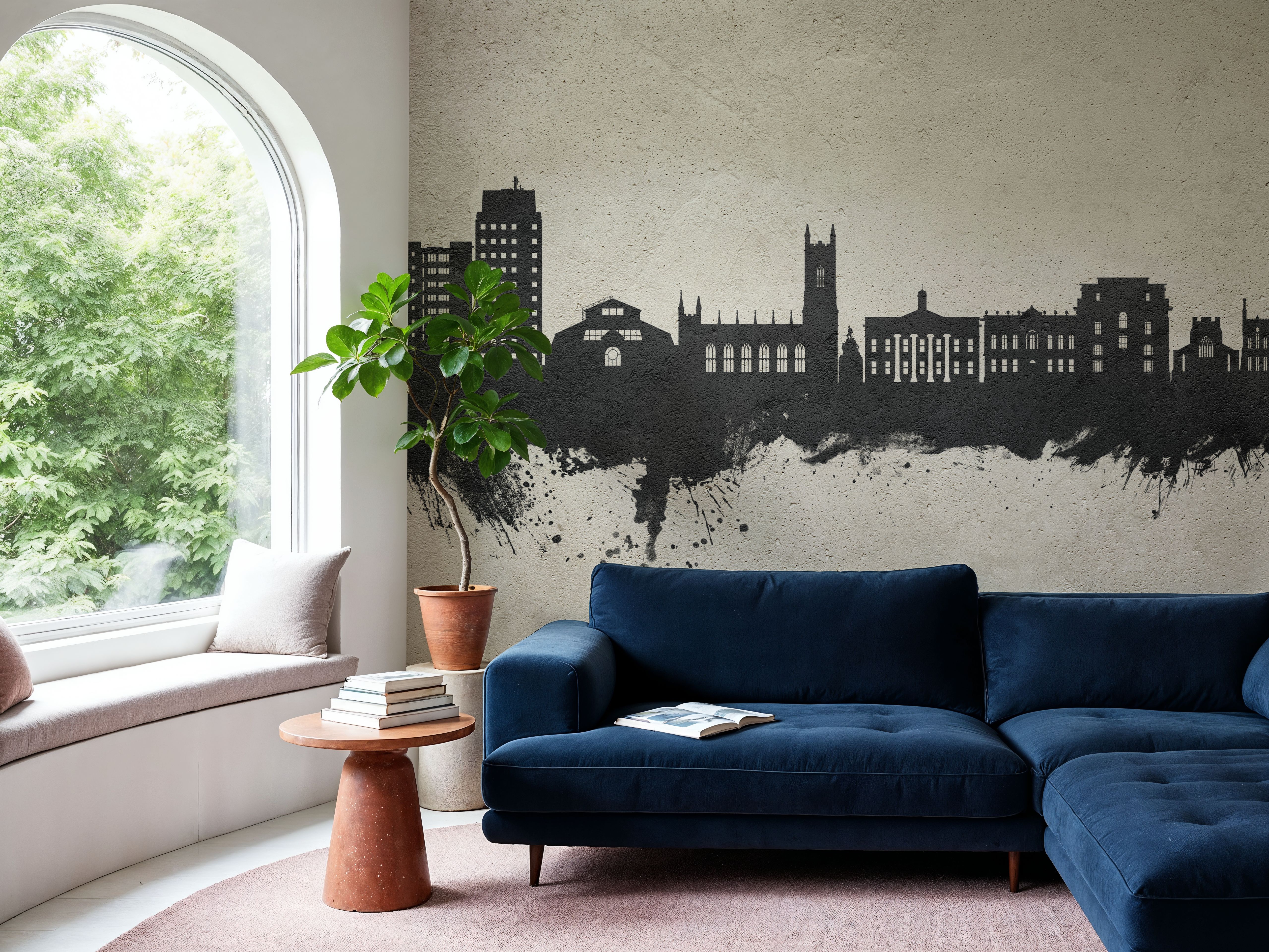 Oldham England Skyline Concrete