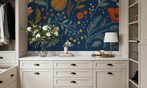 Blue Botanical I