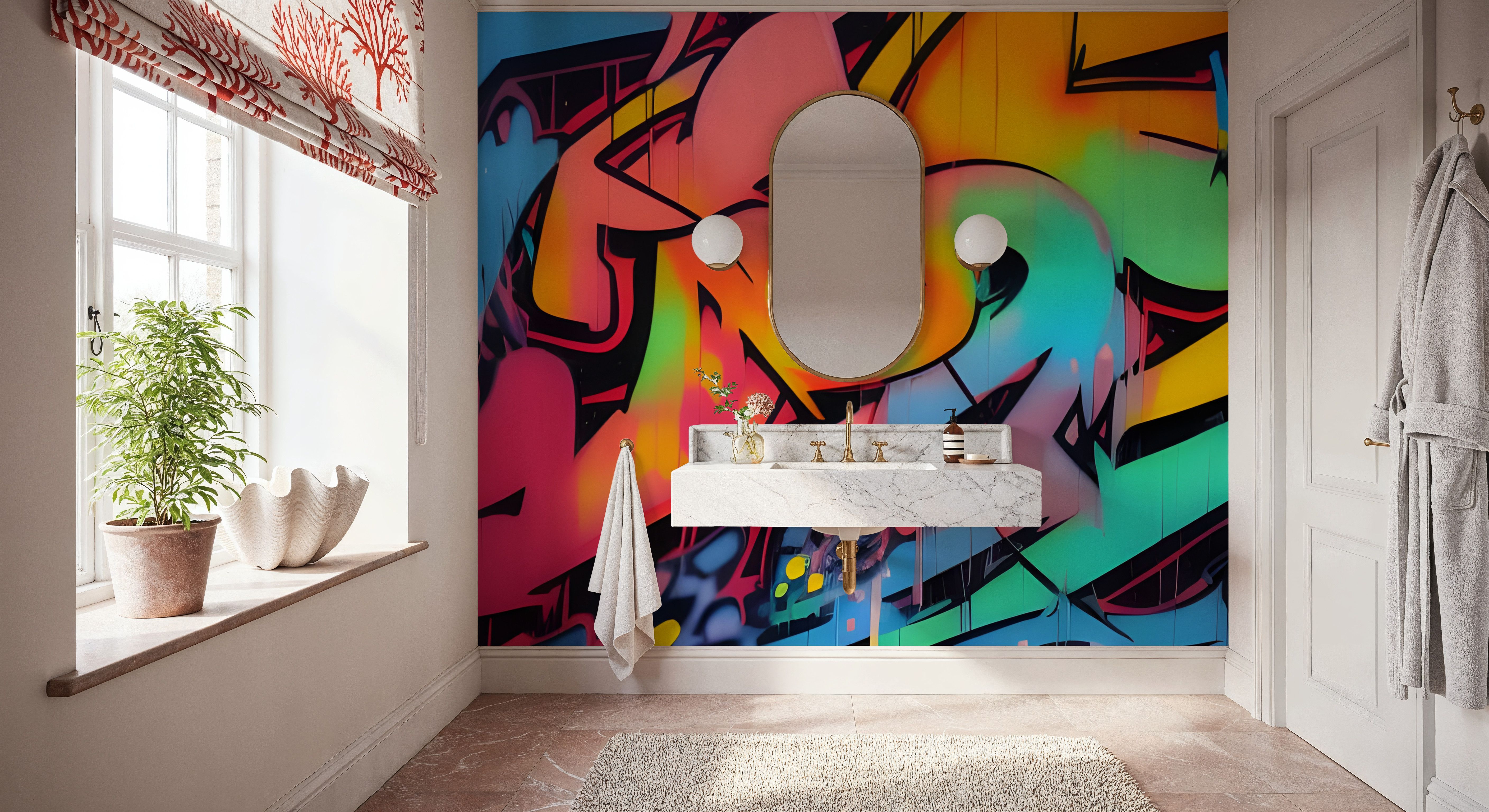 West High, Papel pintado