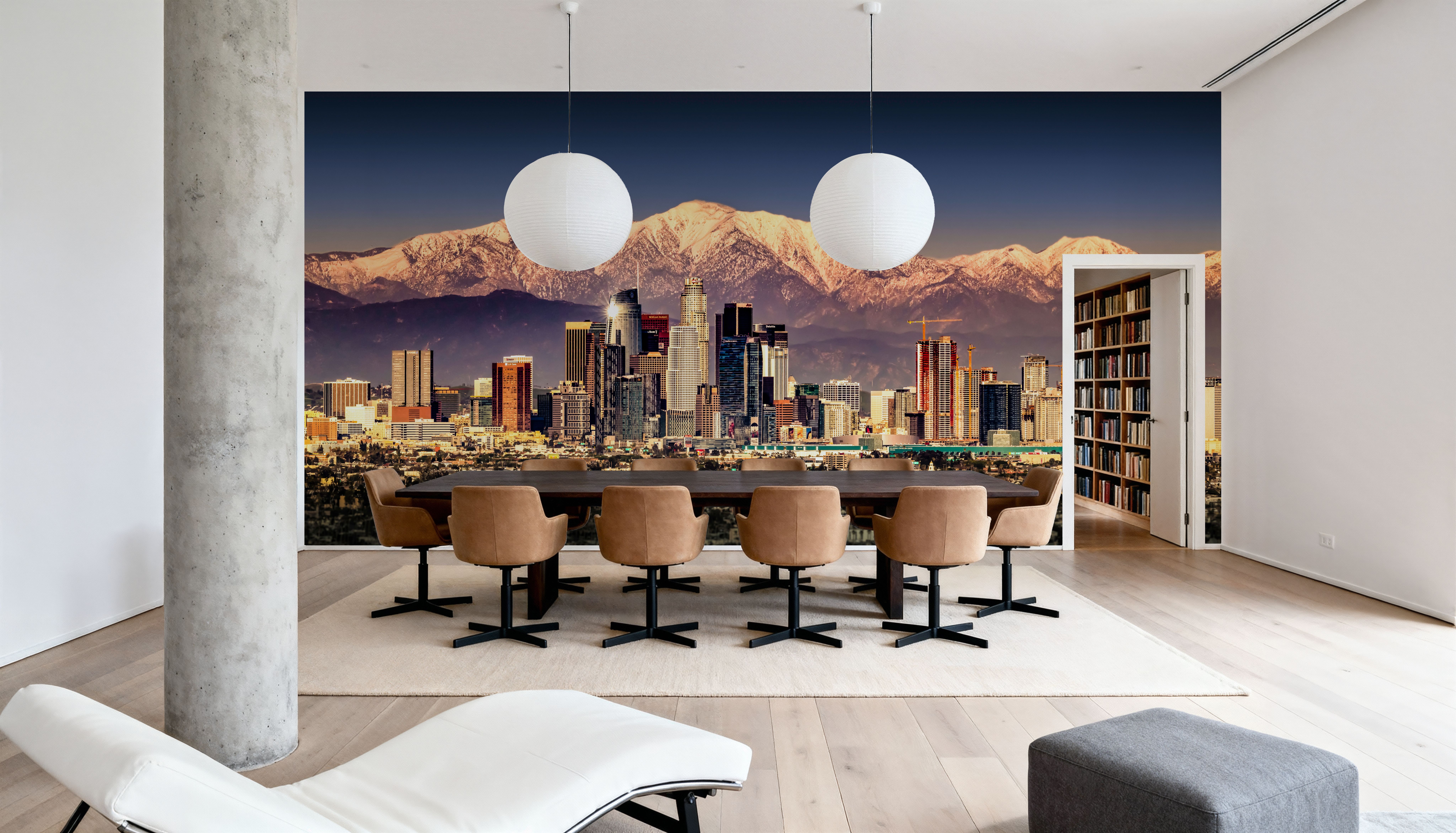 Snowcapped Mountains Los Angeles, Wallpaper