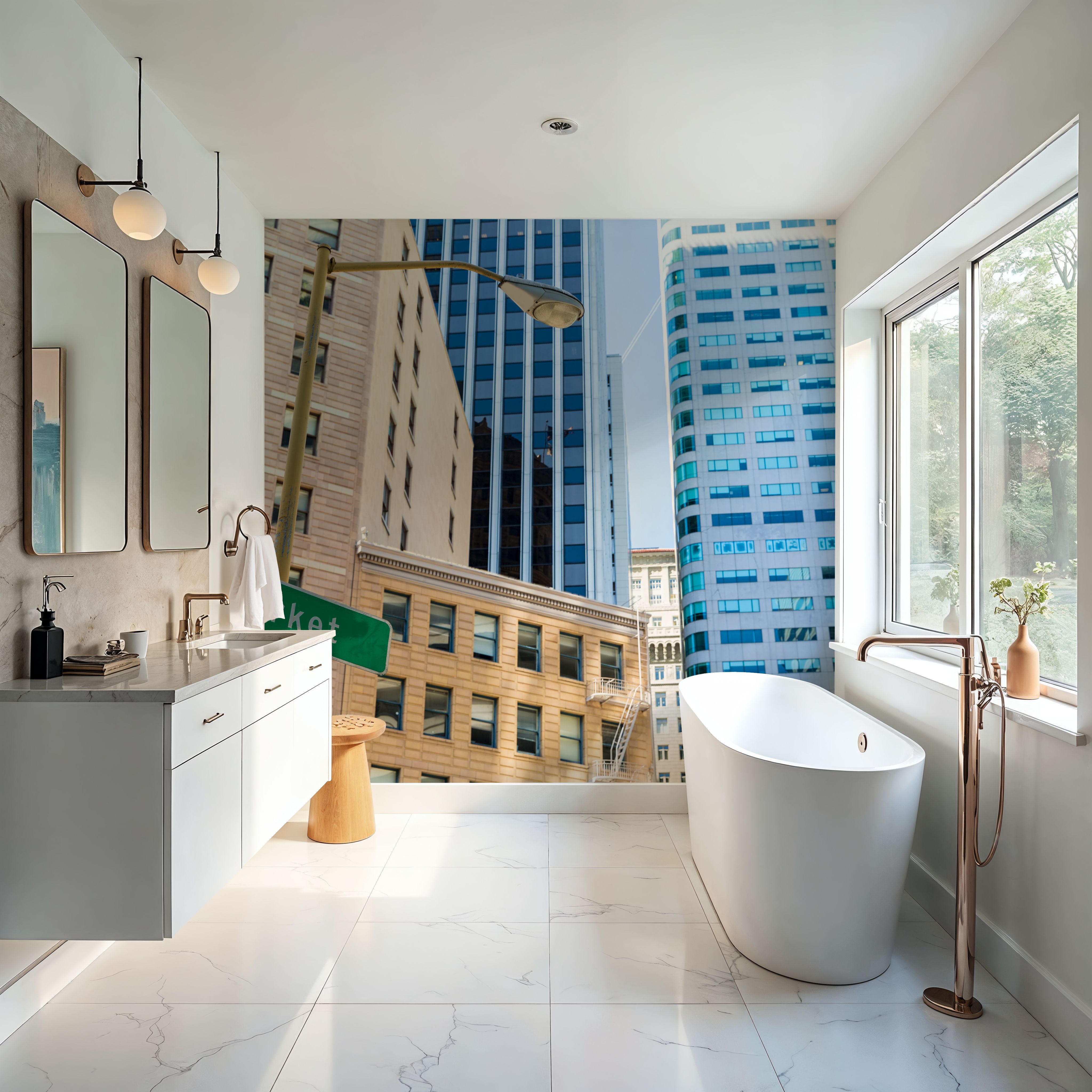 SF Market, Wallpaper