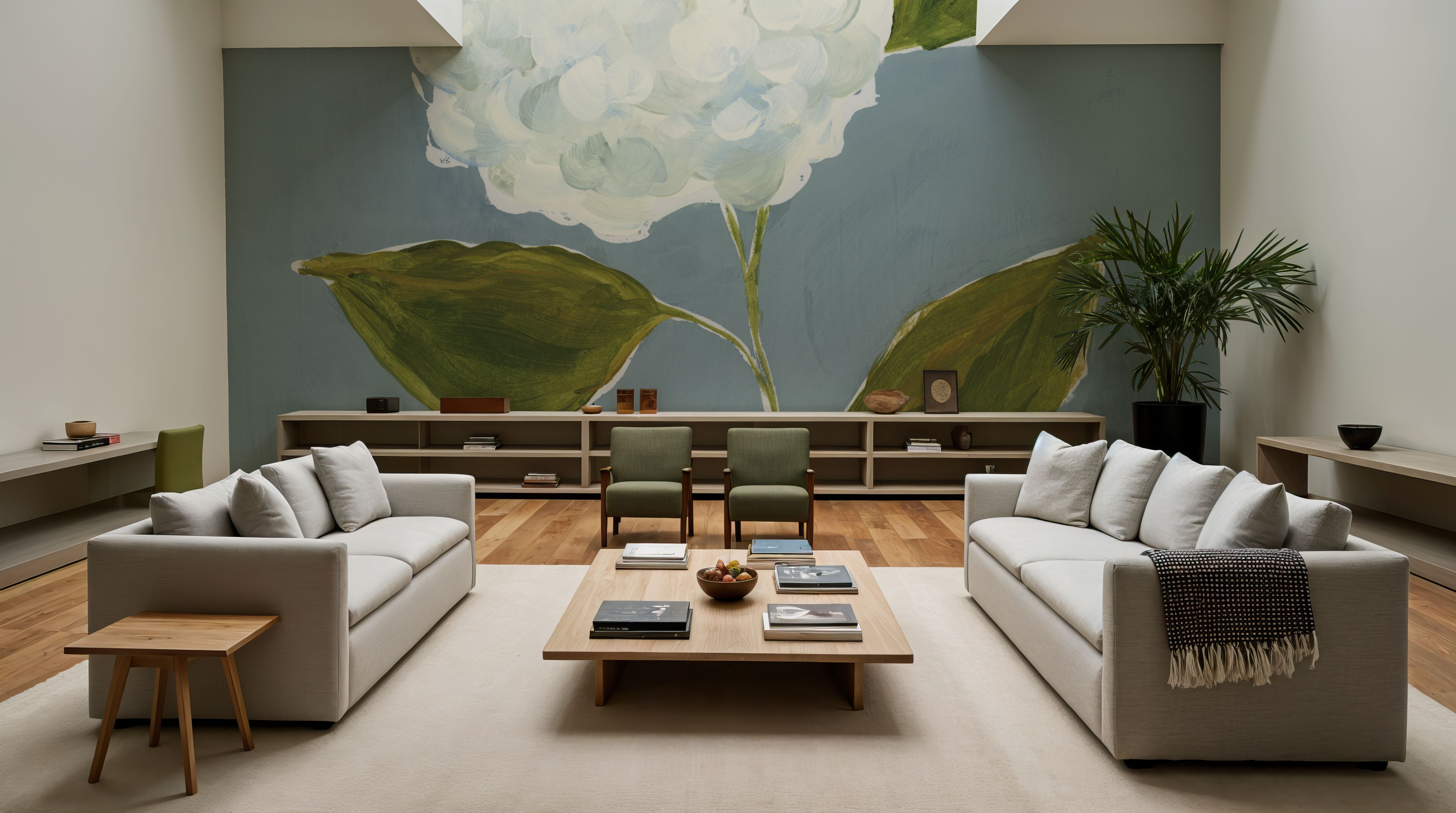 Dusty Blue Hydrangea II