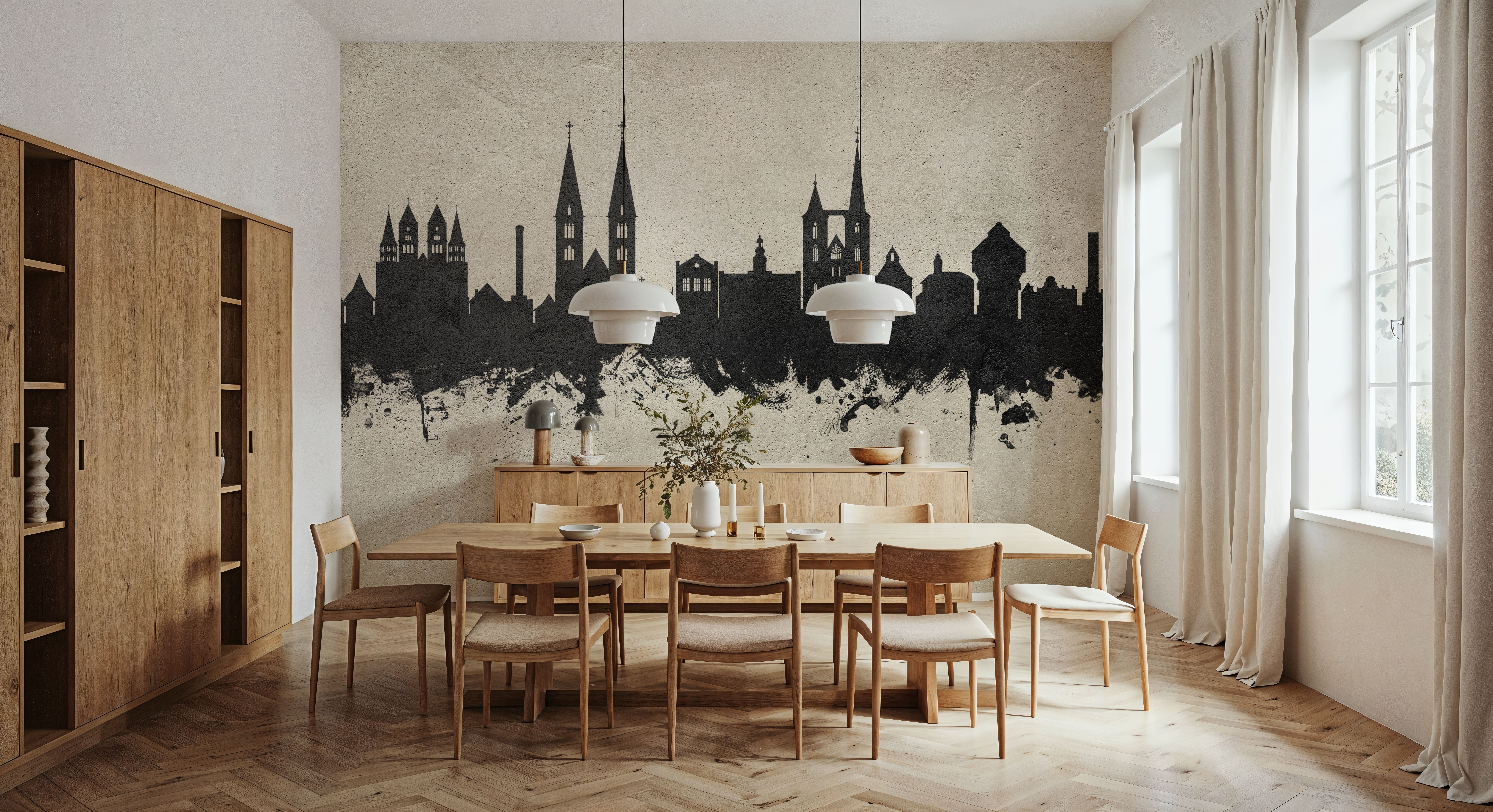 Halberstadt Germany Skyline Concrete