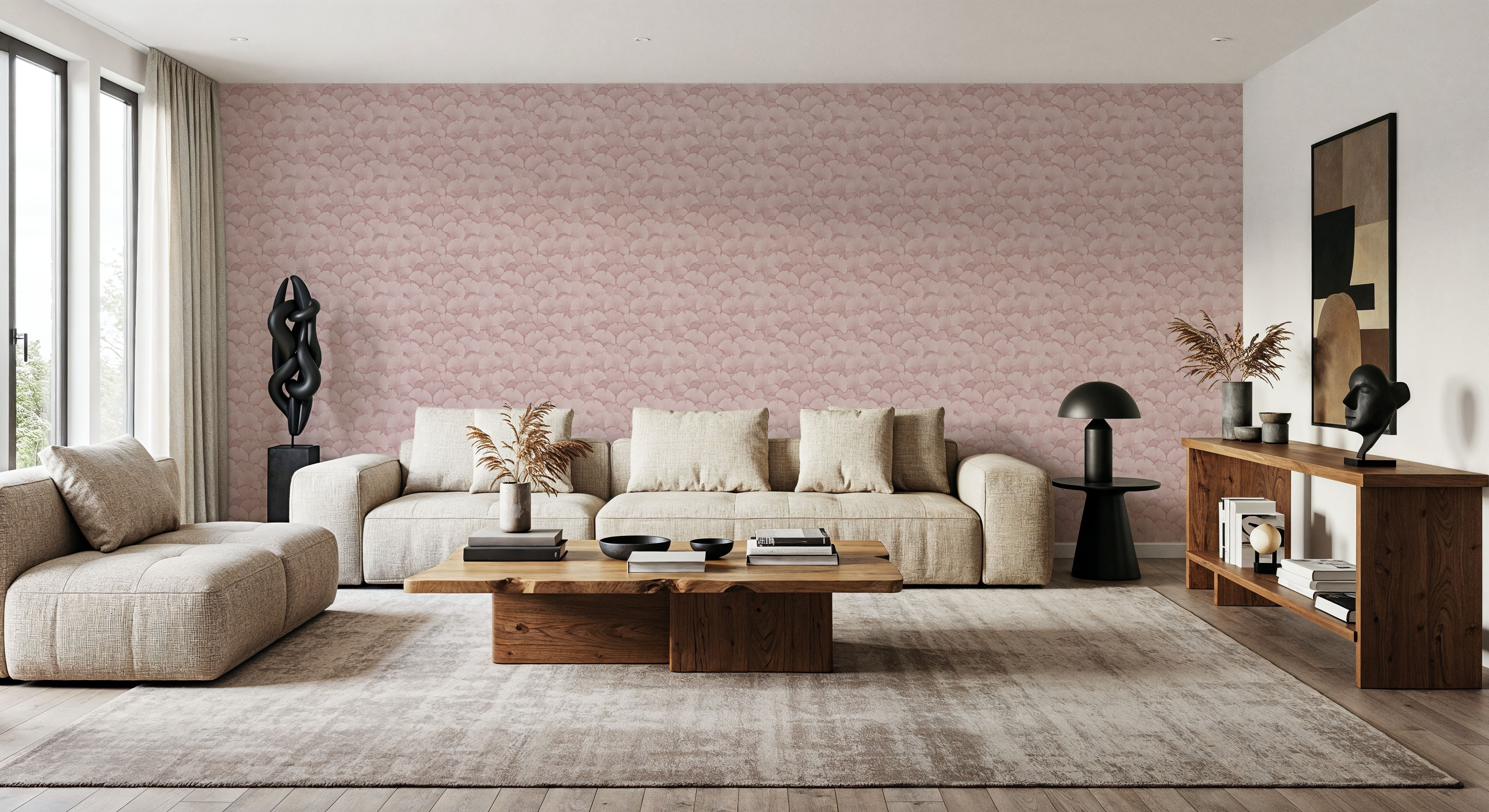 Ginkgo Folia, Petal Pink