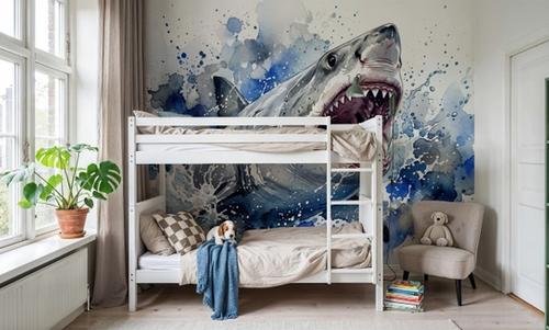White Shark - Watercolor Predators Series