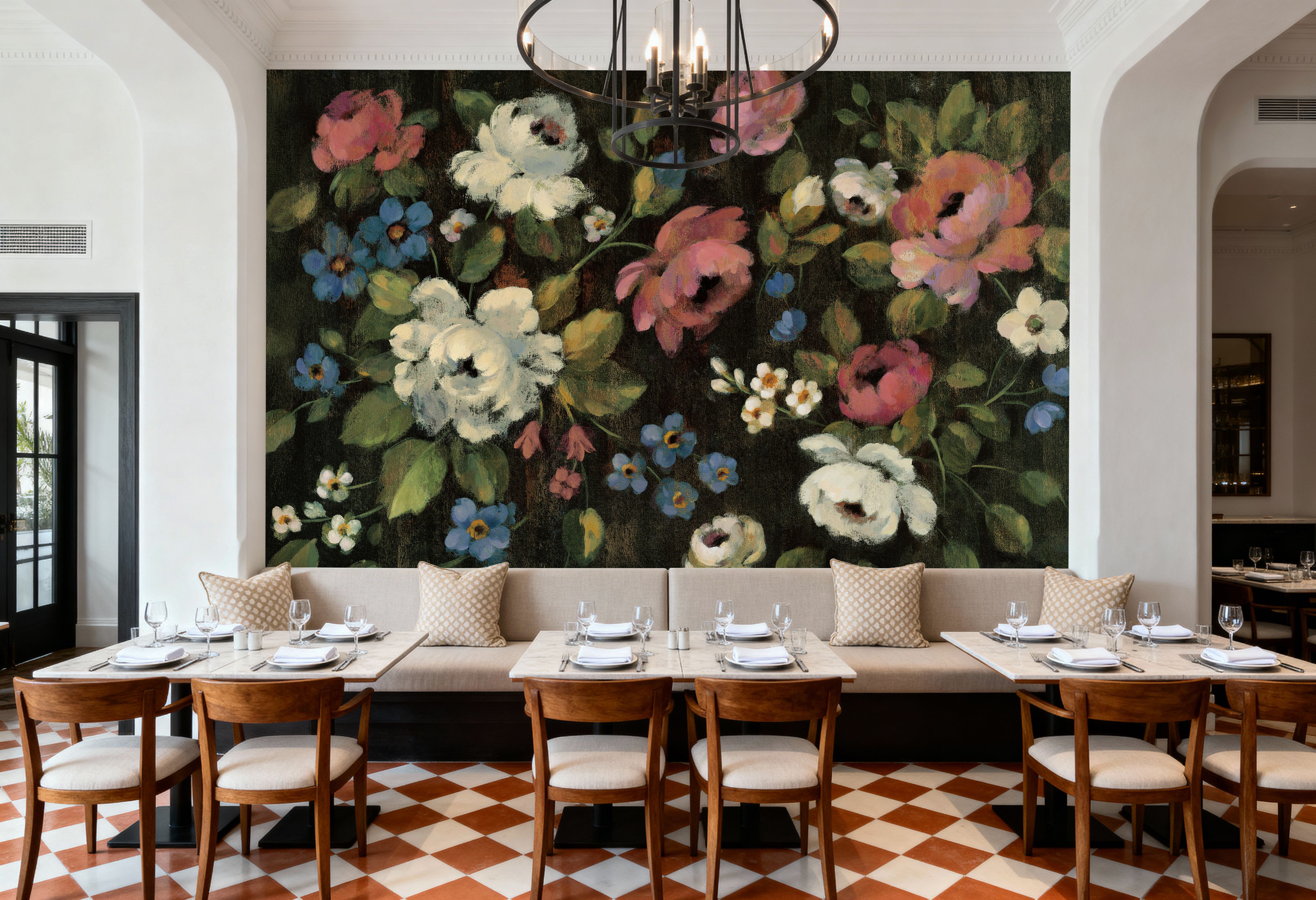 Expressive Spray on Black