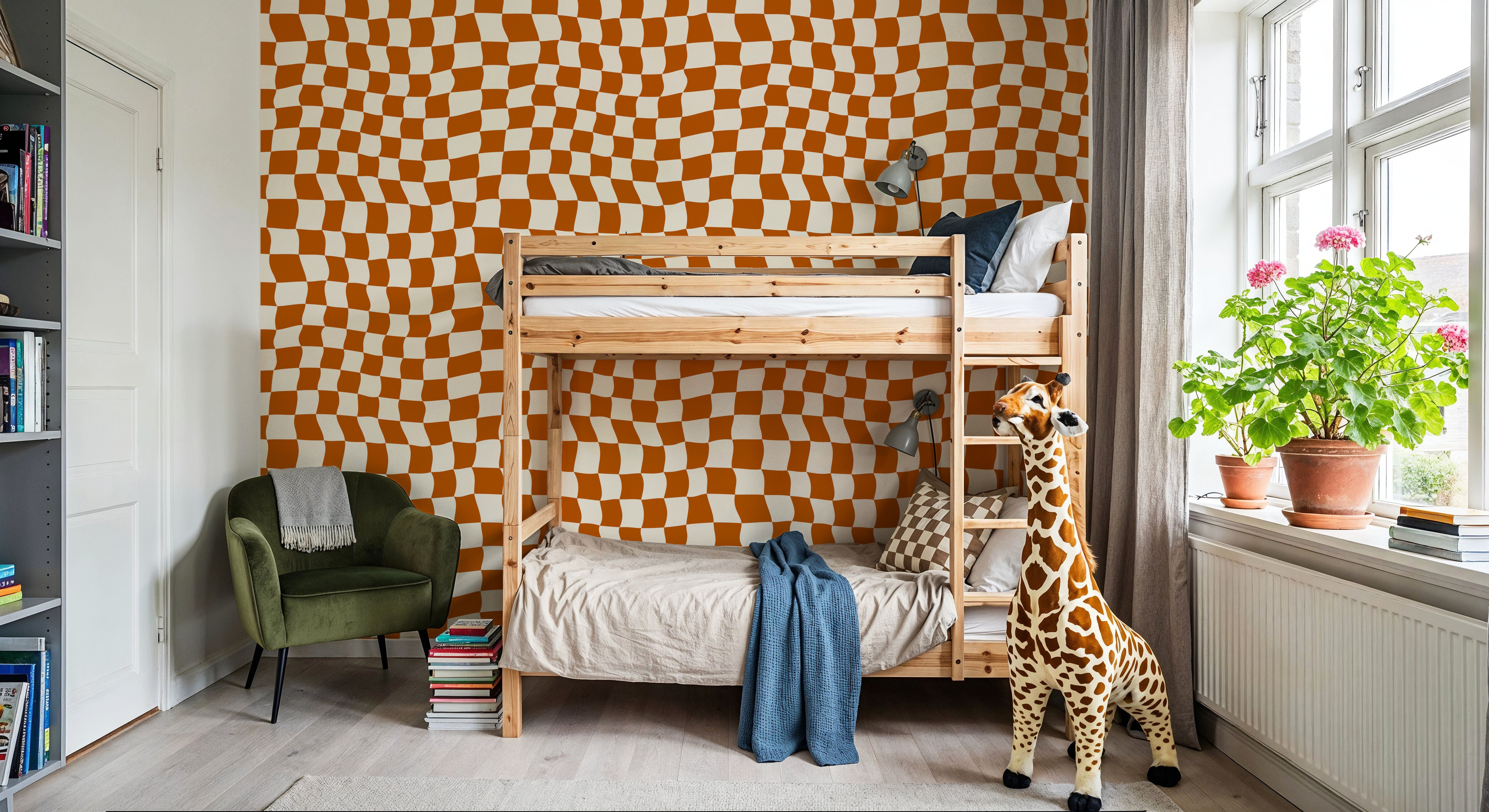 Warped Checkerboard, Brick