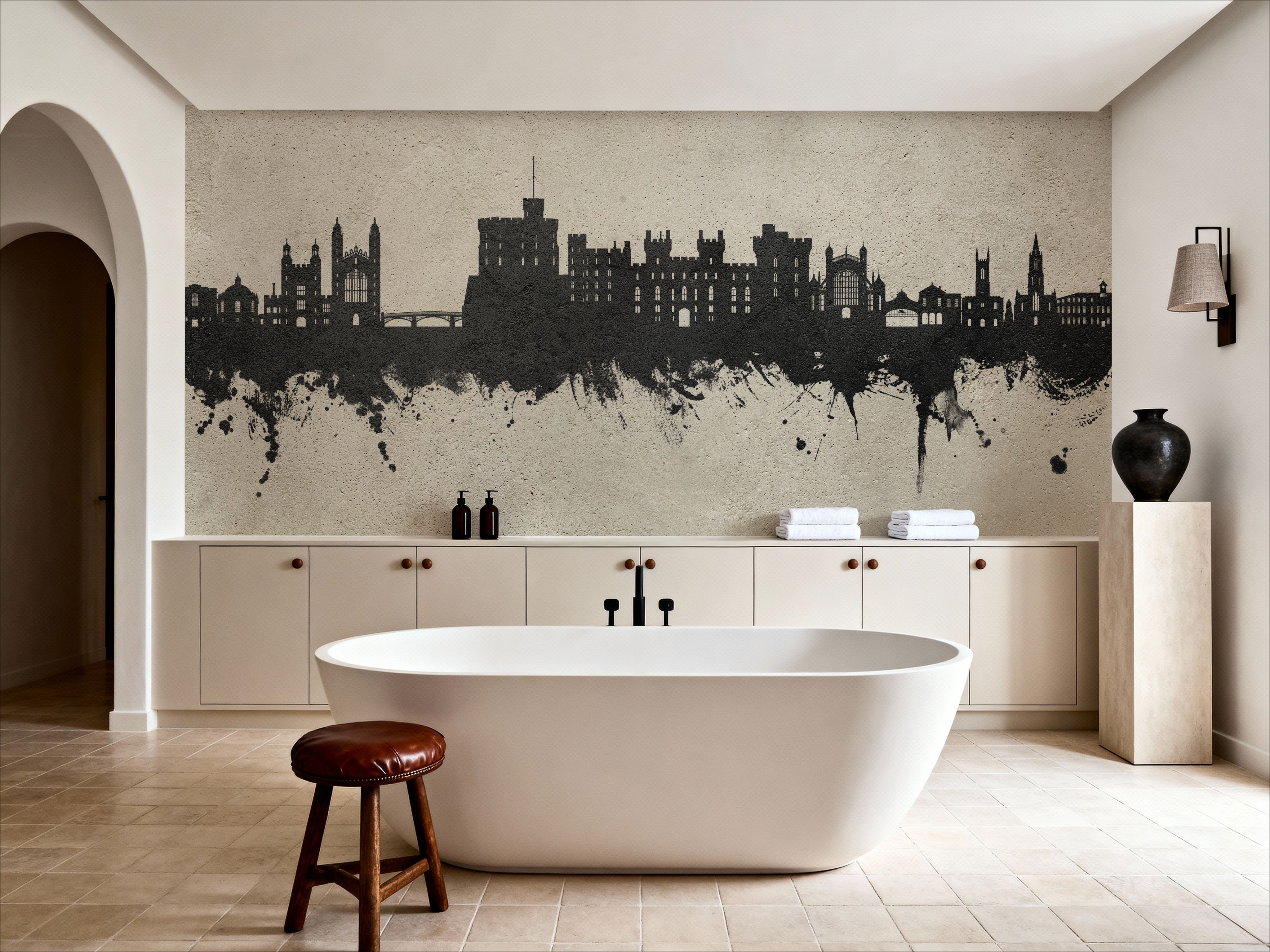 Windsor England Skyline Concrete