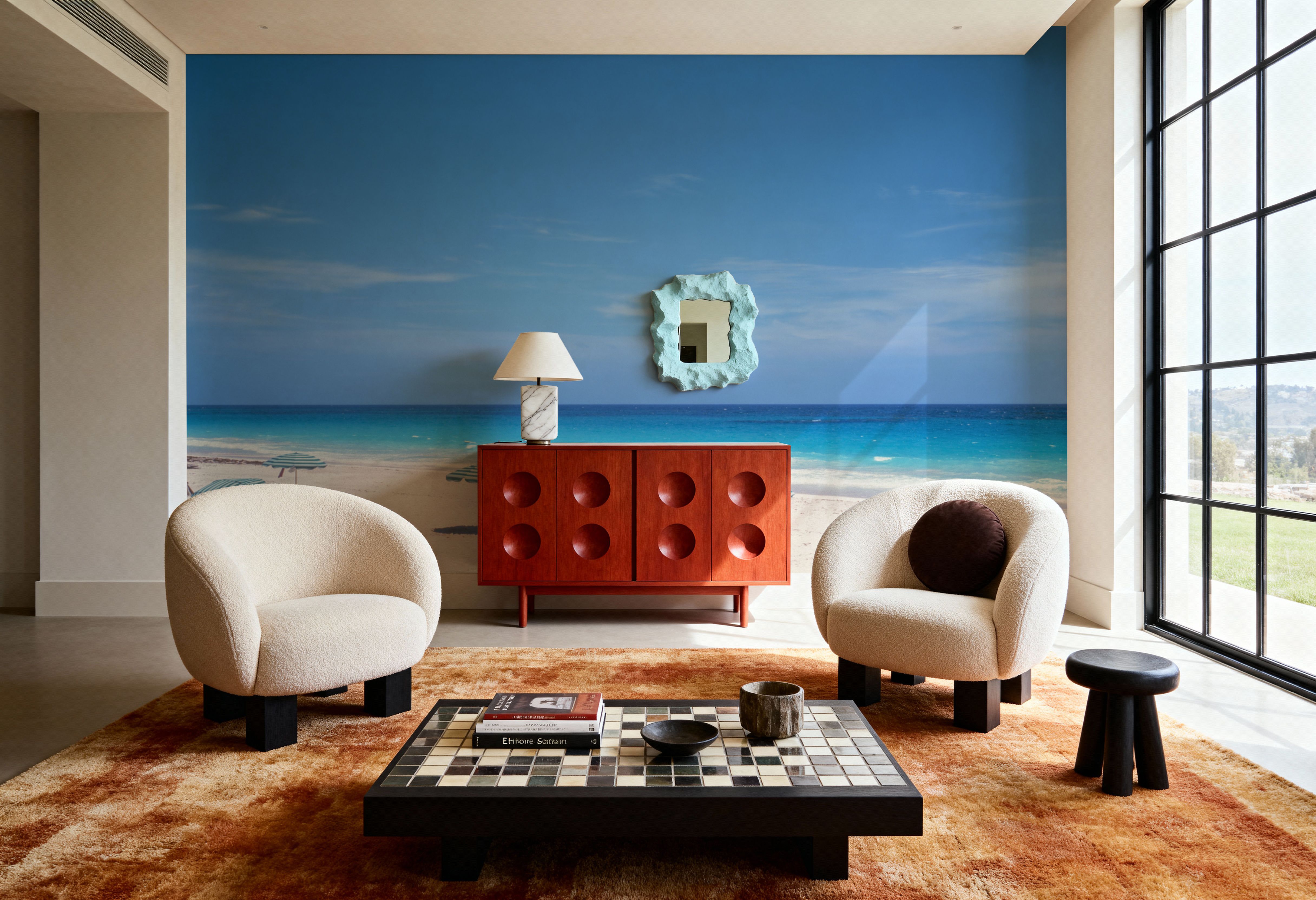 Serene Umbrella Shores