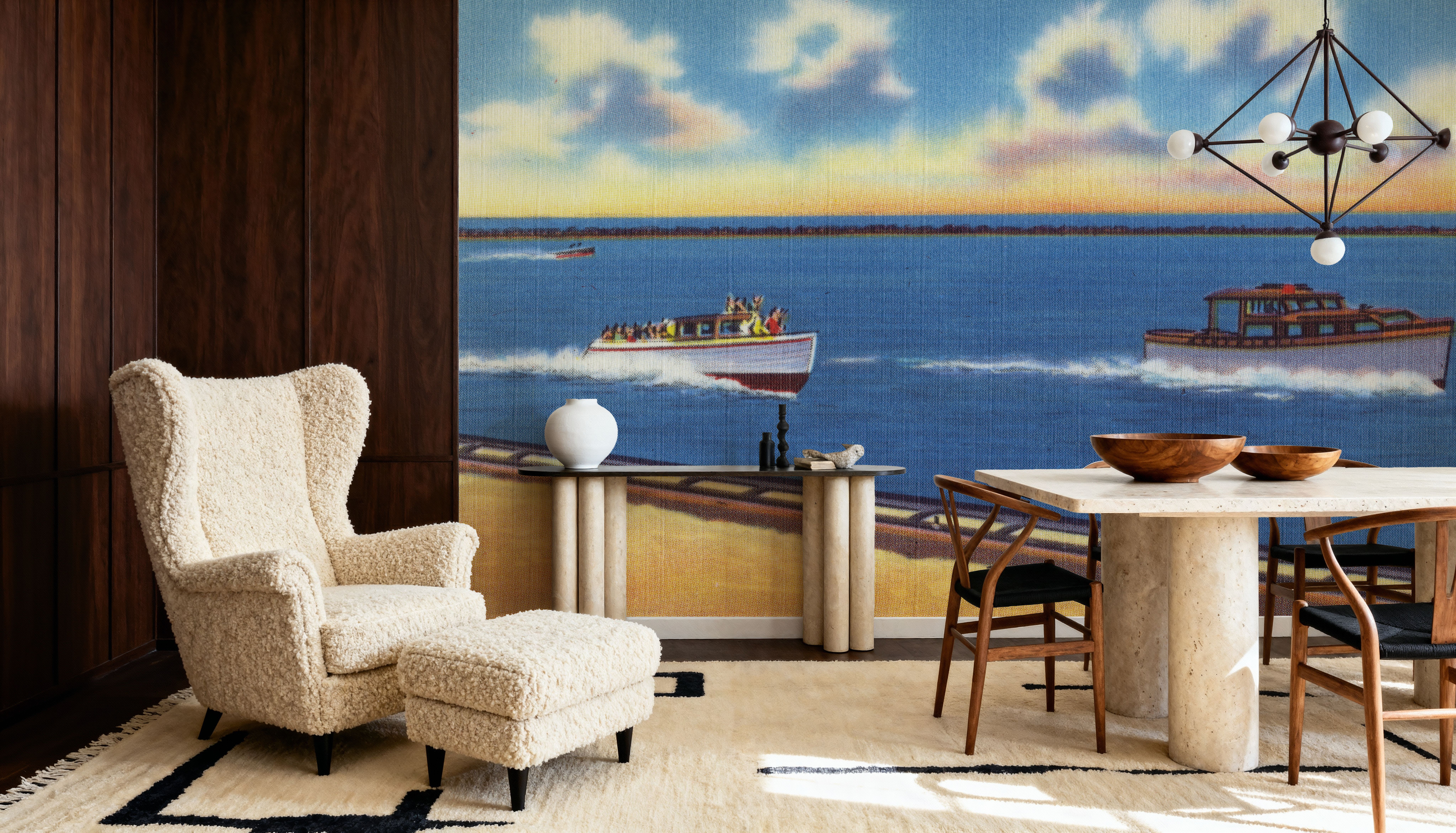Greetings from the Inlet - Screenprint Postcard