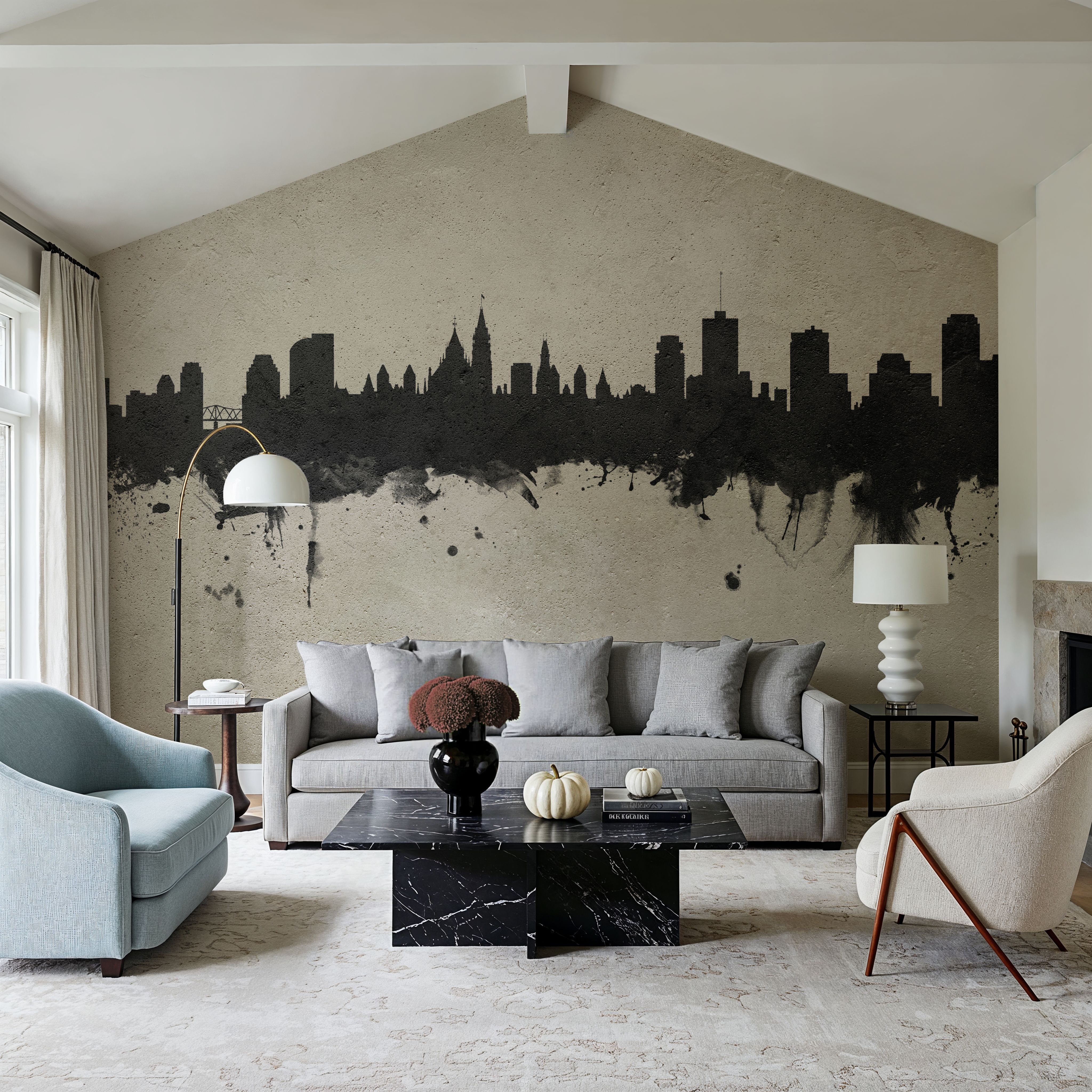 Ottowa Canada Skyline Concrete